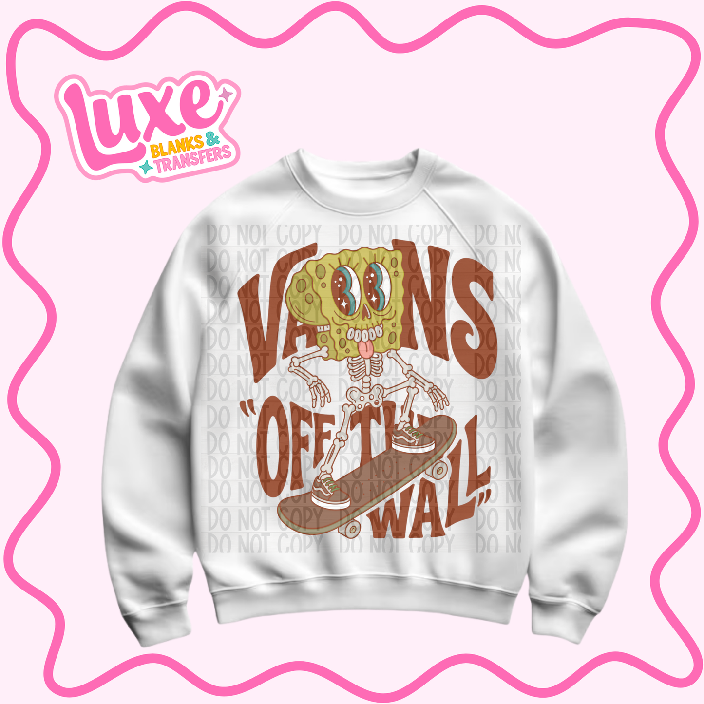 DTF Heat Transfer | 0ff The W4ll Brown | #1281