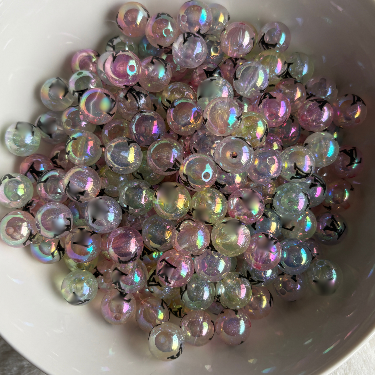 16mm Boujee VL Iridescent Bead (10pcs)