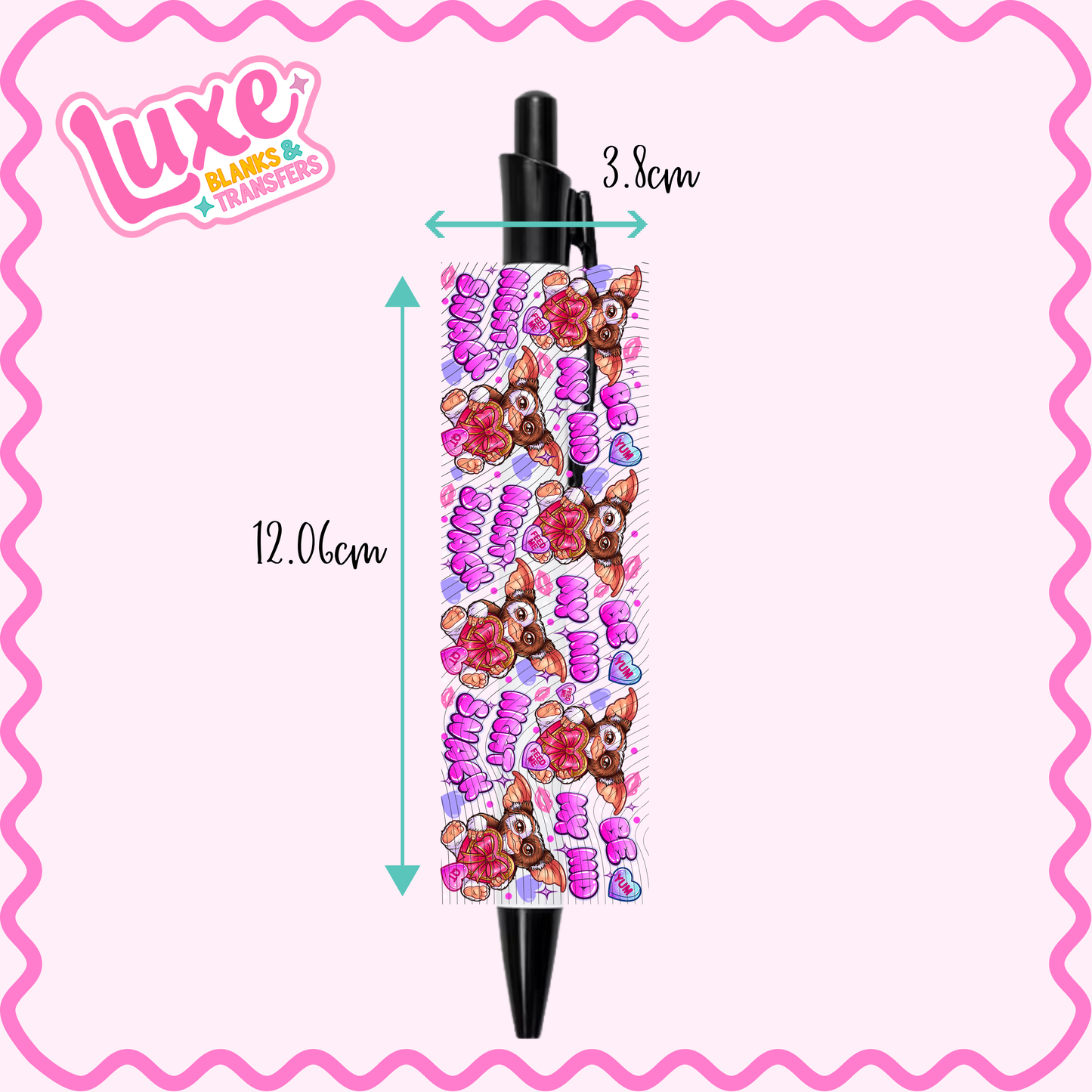 UV DTF Pen Wrap | Midnight Snack | #55