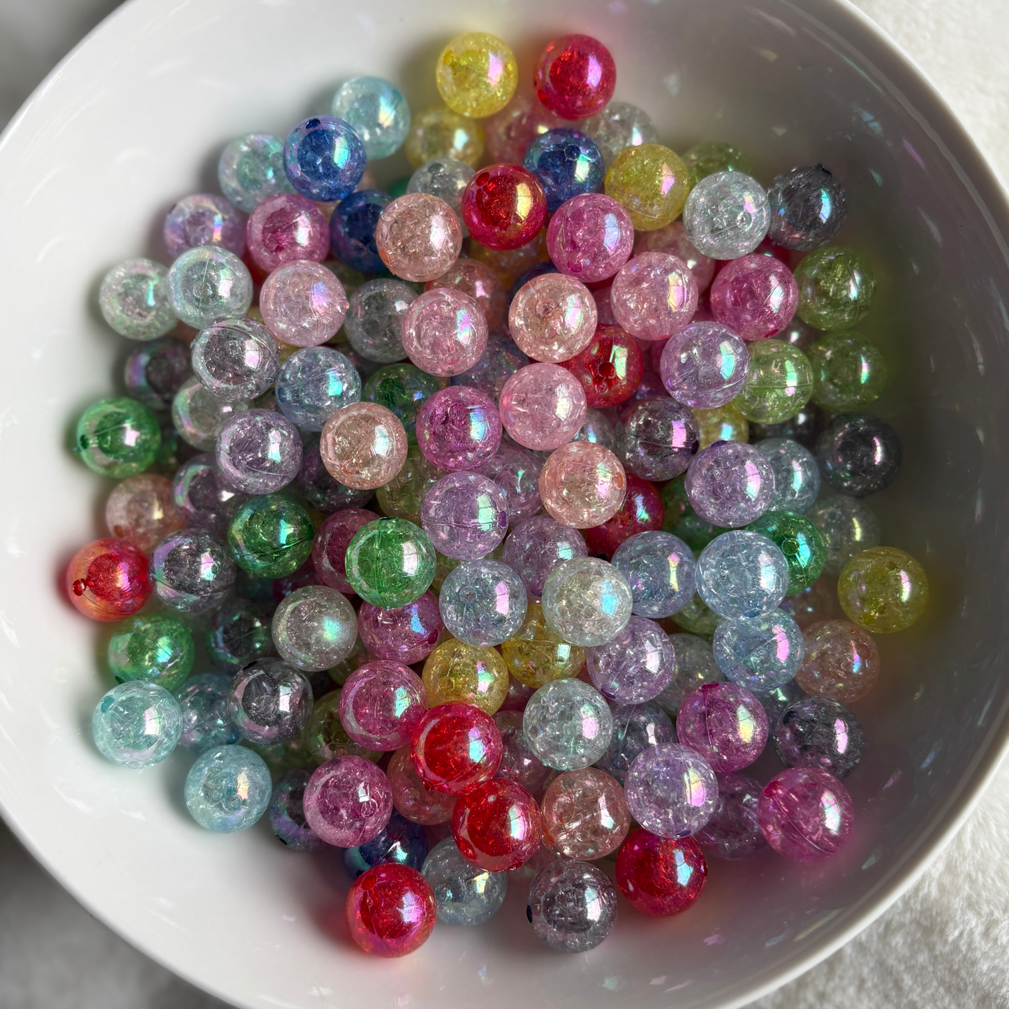 16mm Crackle Bead (10pcs)