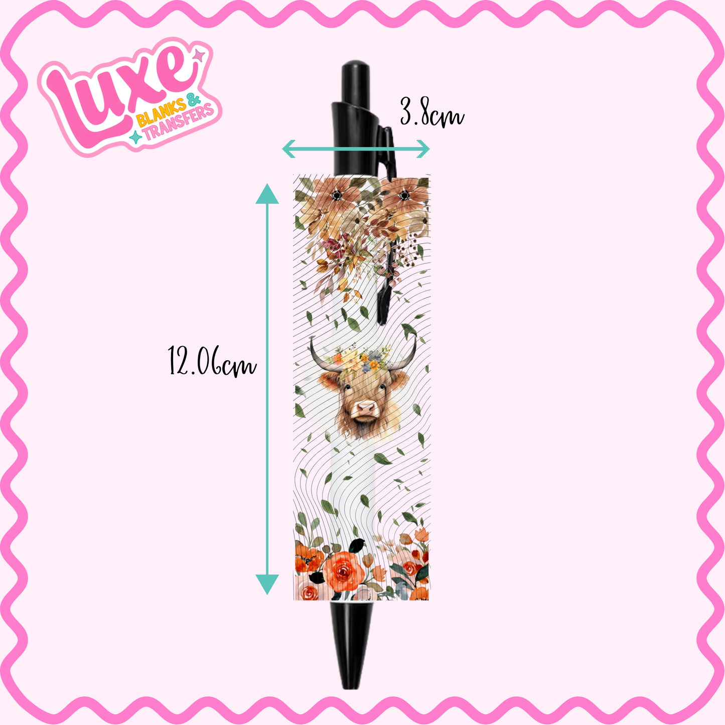 UV DTF Pen Wrap | Highland 1 | #05