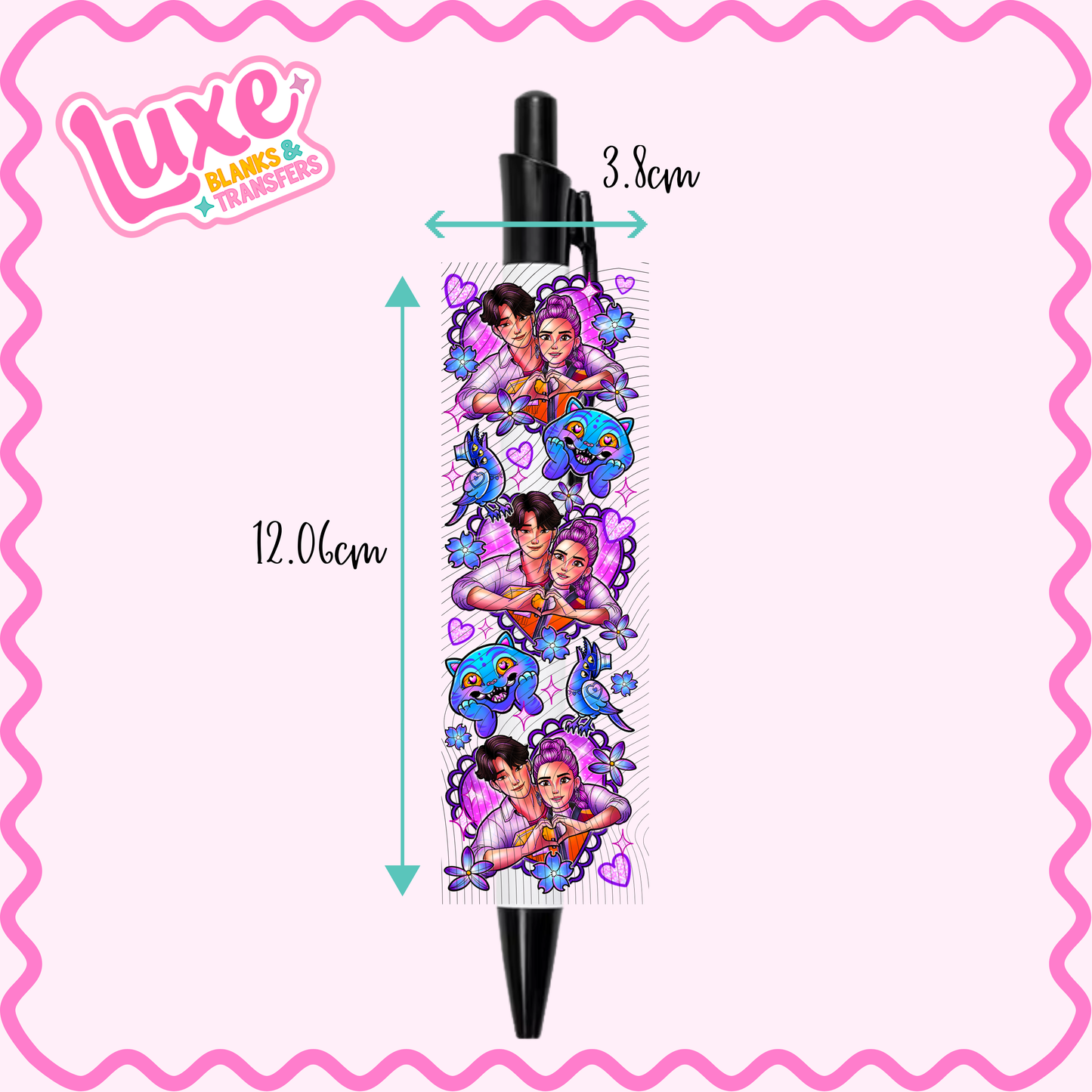 UV DTF Pen Wrap | K-Pop | #59