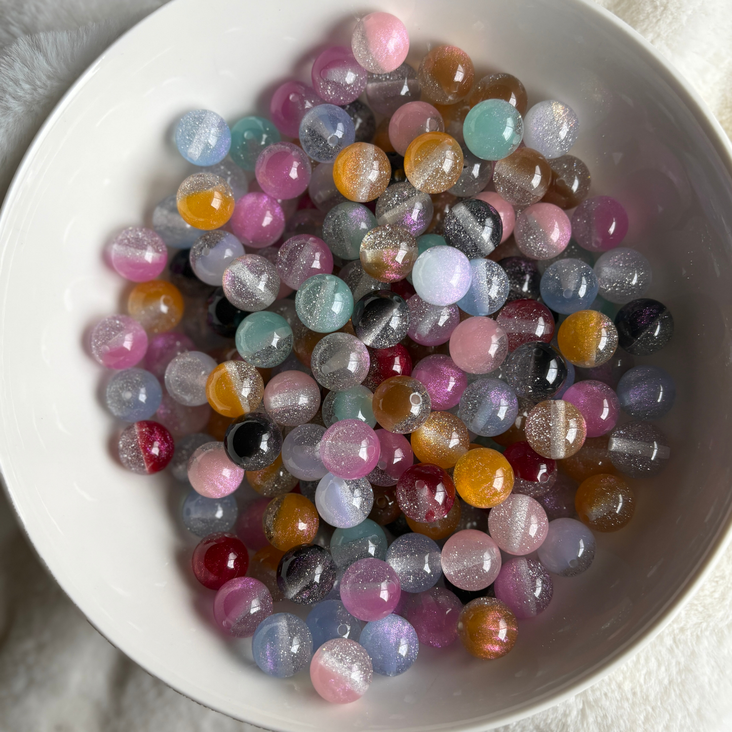 16mm Galaxy Ombre Bead (10pcs)