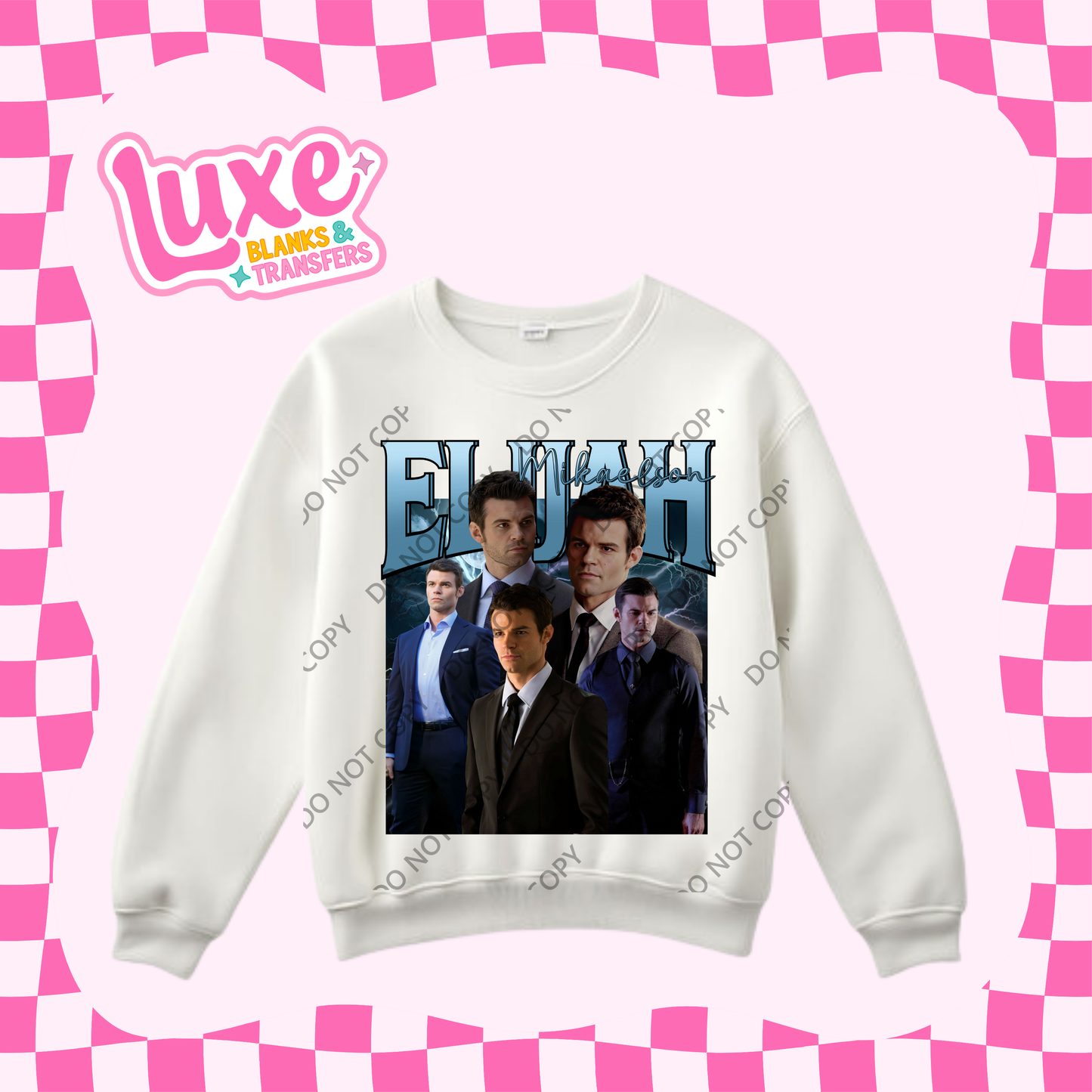 DTF Heat Transfer | V.D Character Elijah | #344