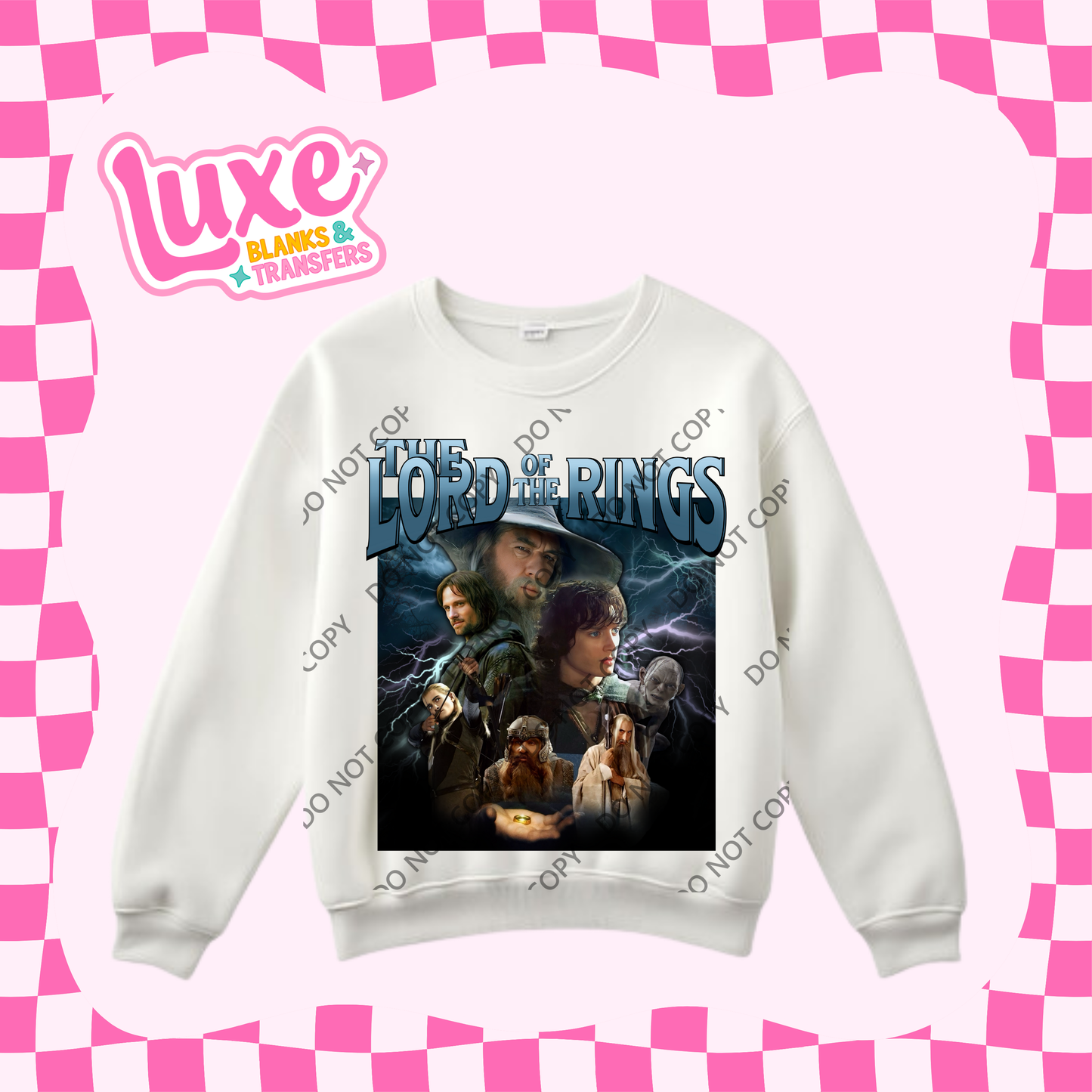 DTF Heat Transfer | LOTR | #345