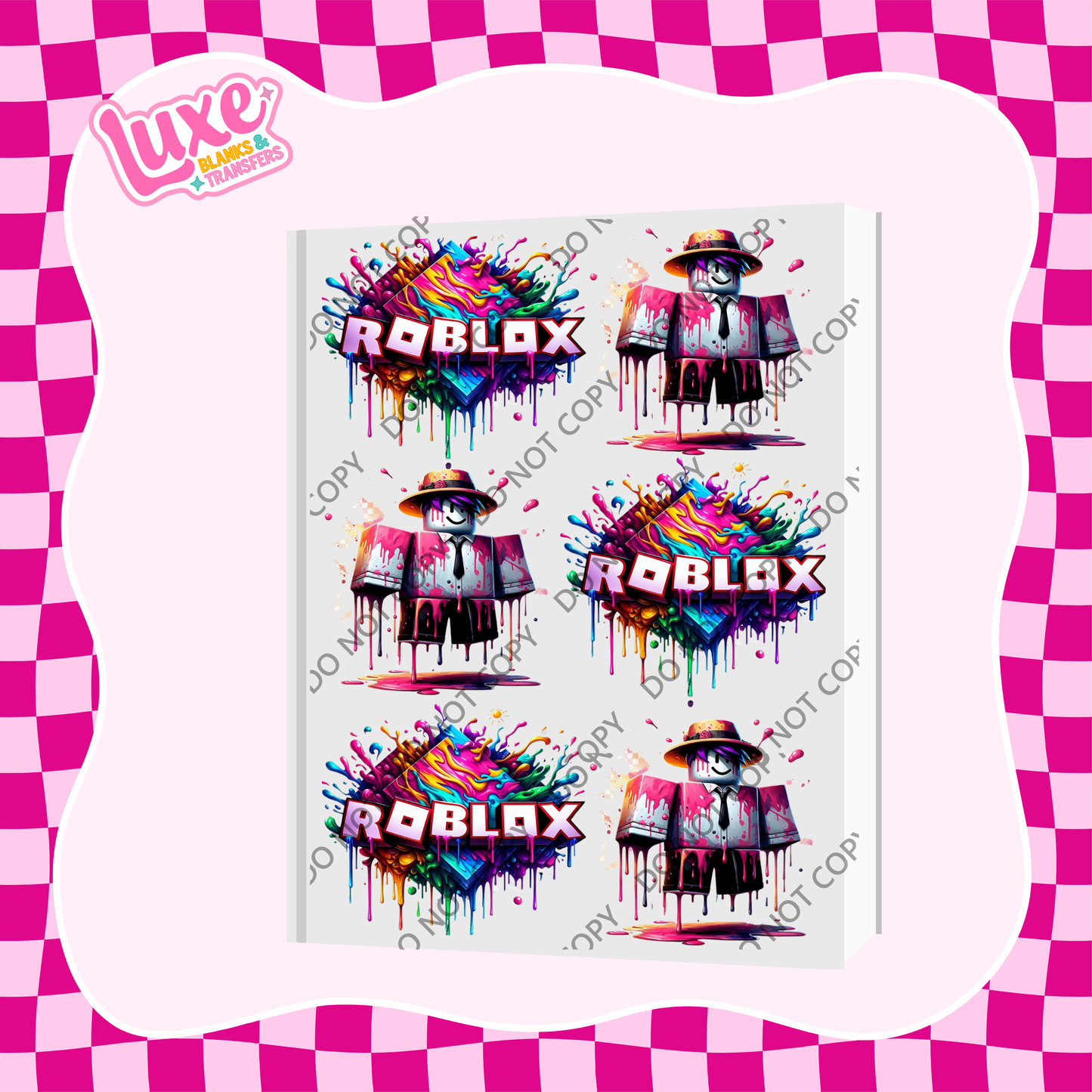 A5 Journal UV DTF Transfer | Blox Kids | #A72