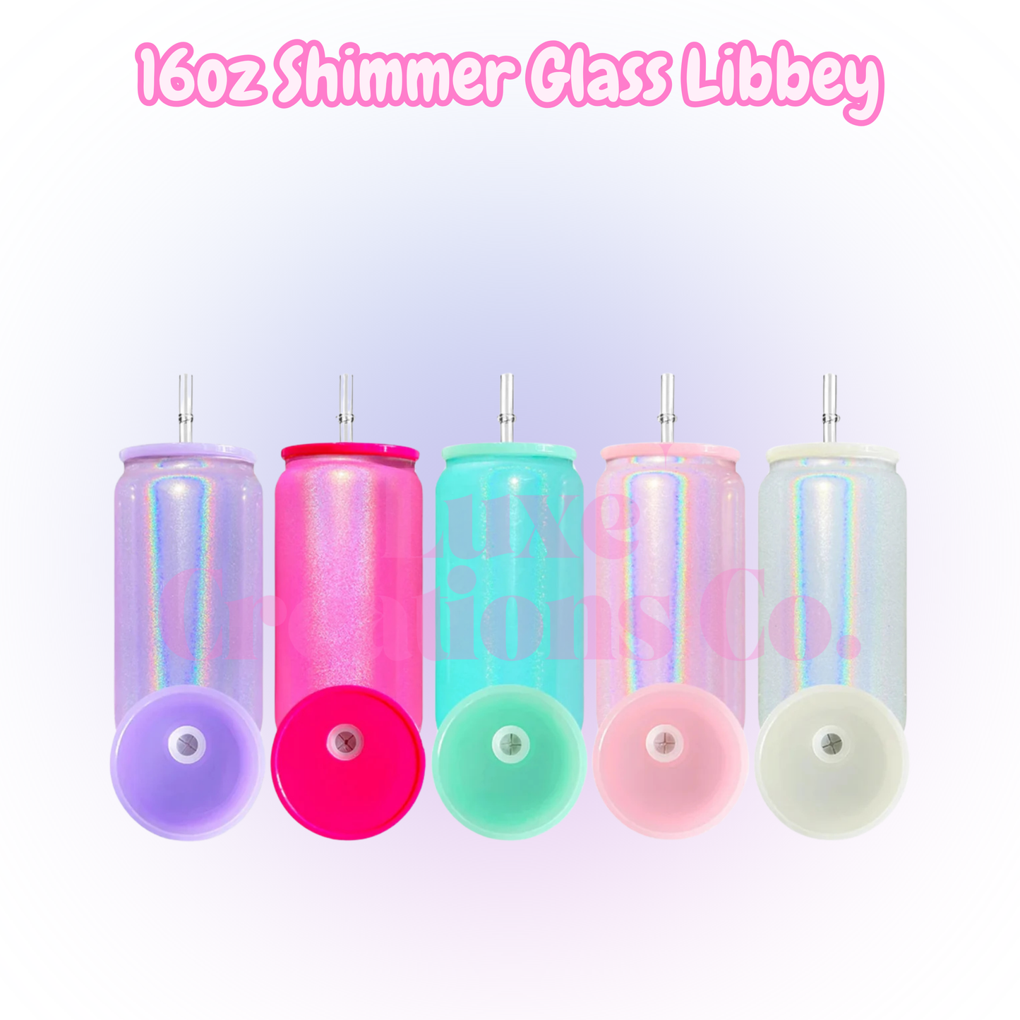 16oz Shimmer Glass Libbey