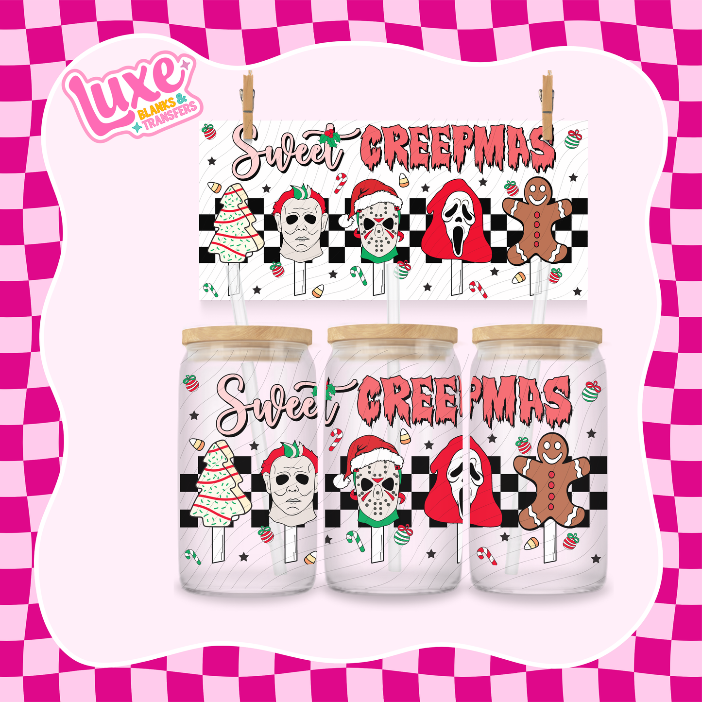 Creepmas | UV DTF Wrap | #1192