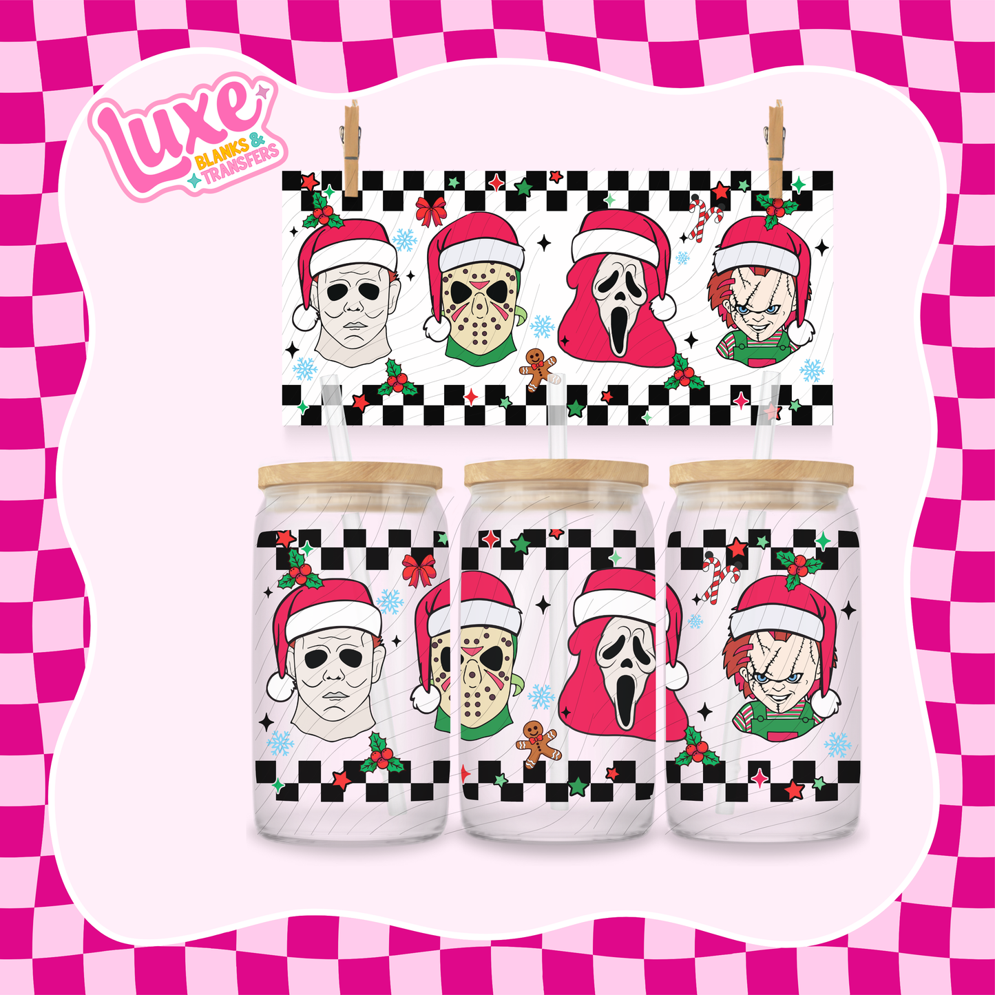 Creepmas 2 | UV DTF Wrap | #1193