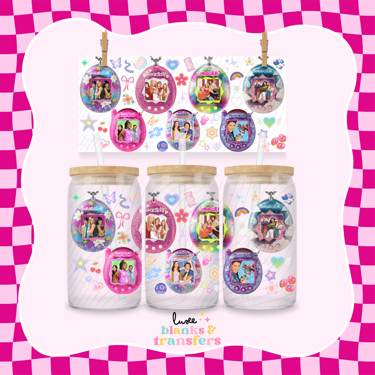 Tamagotchi Y2K UV DTF Wrap (#677)