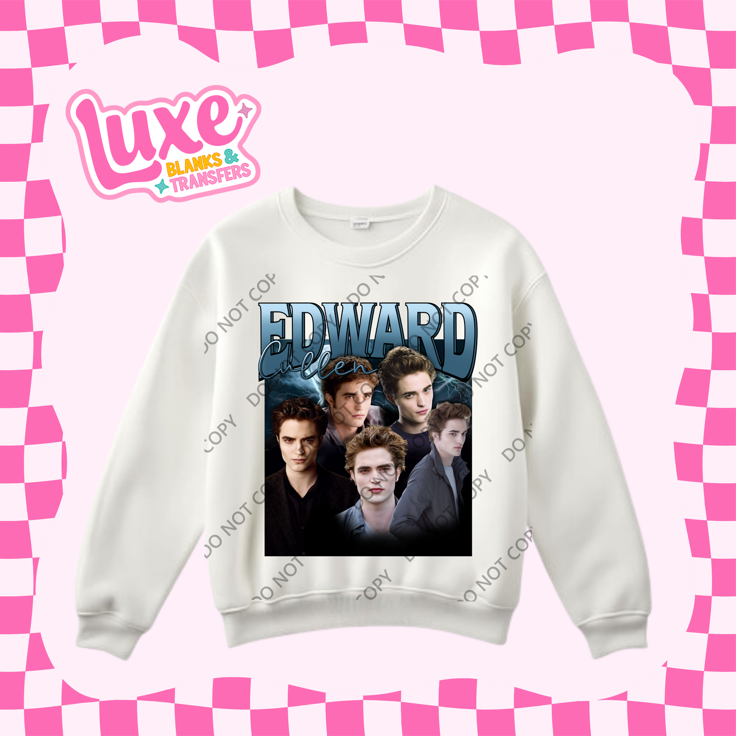 DTF Heat Transfer | Twilight Edward | #354