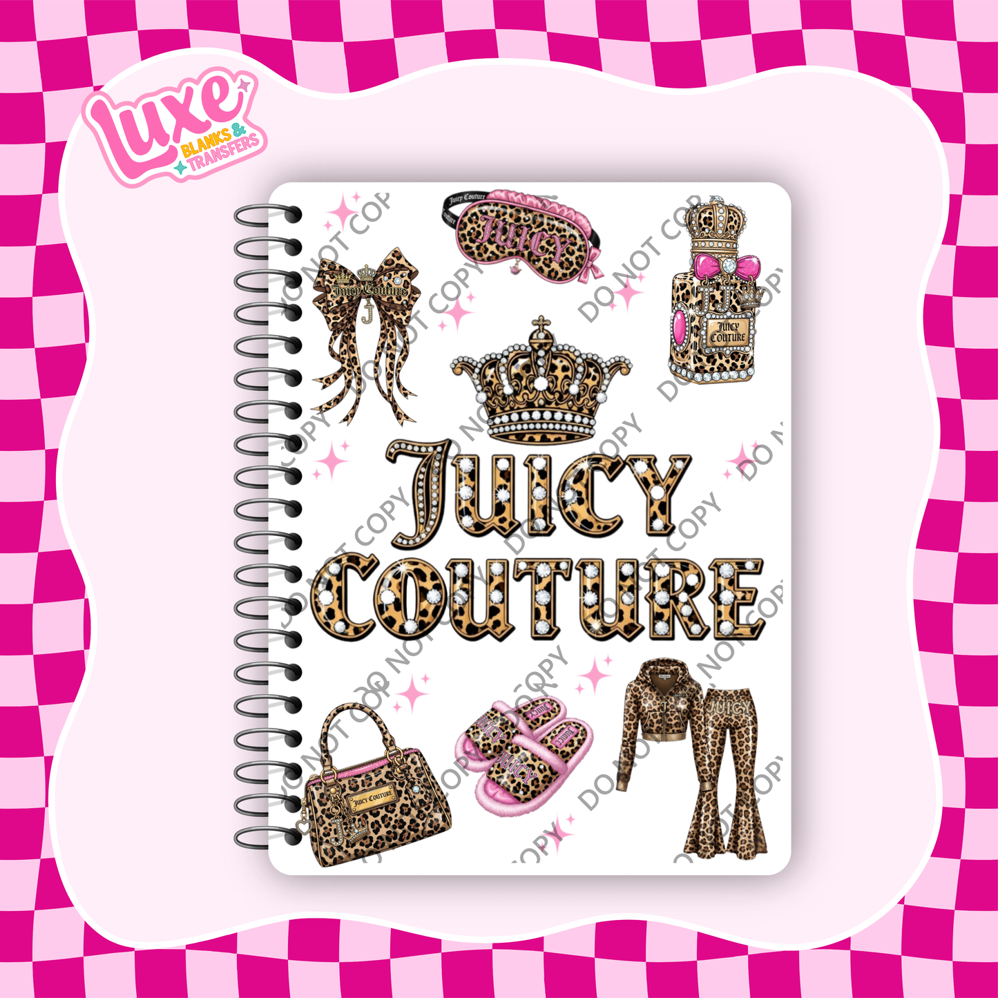 A5 Journal UV DTF Transfer | Juicy 3 | #A82