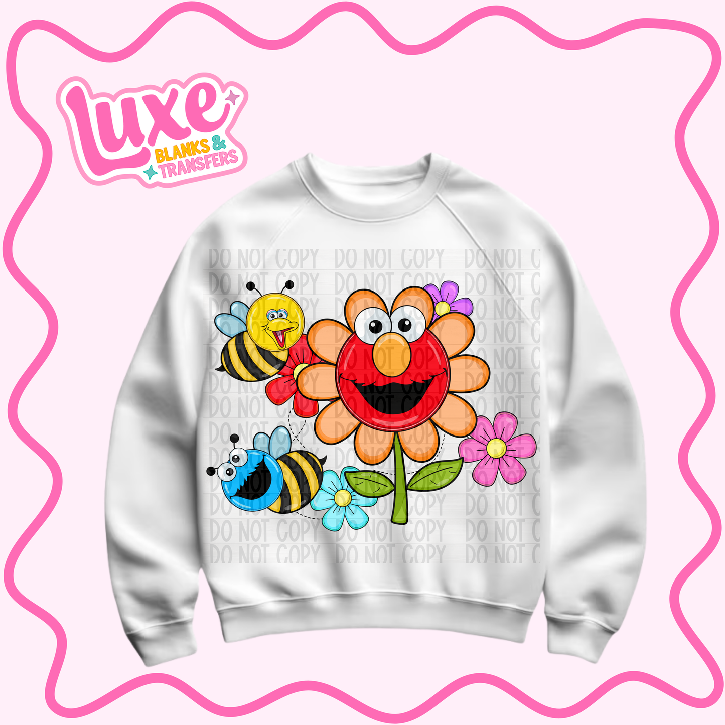 DTF Heat Transfer | Sesame Bees | #809
