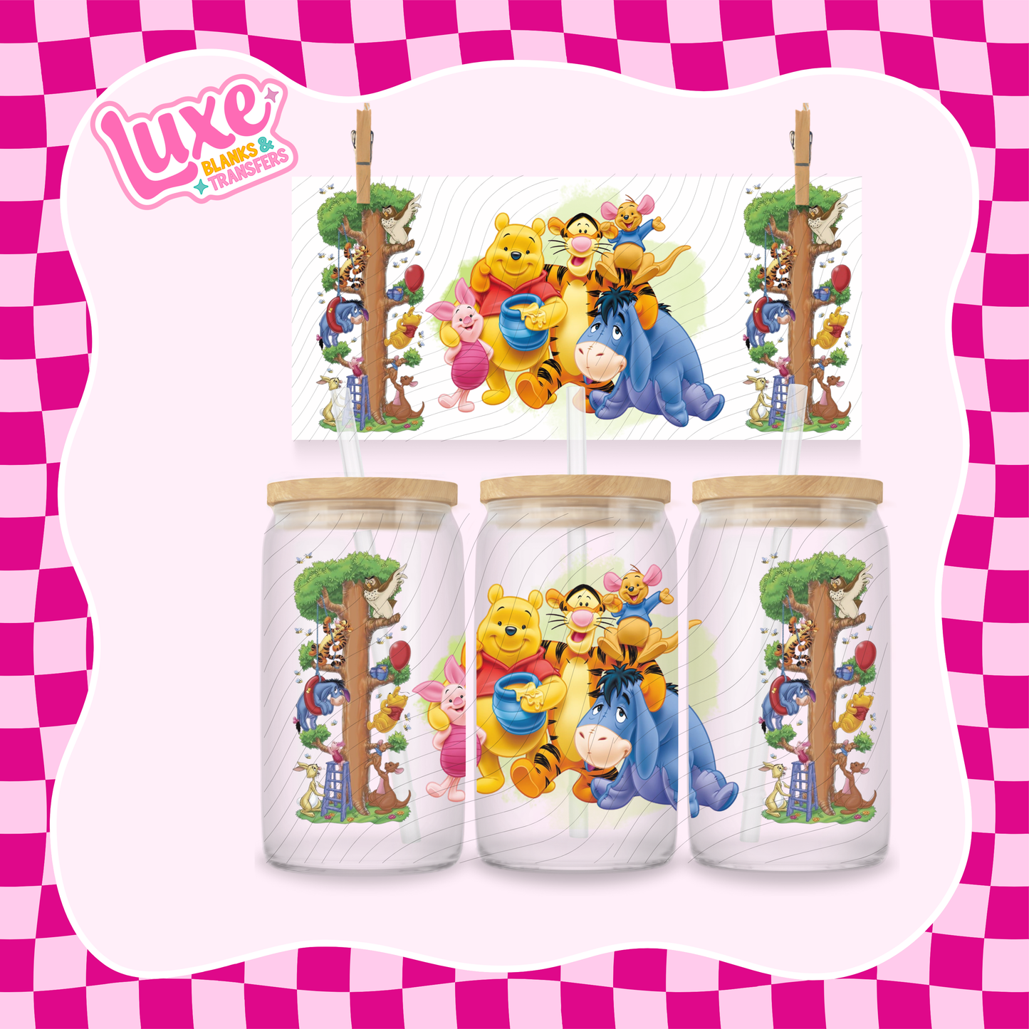 Win & Friends | UV DTF Wrap | #1207