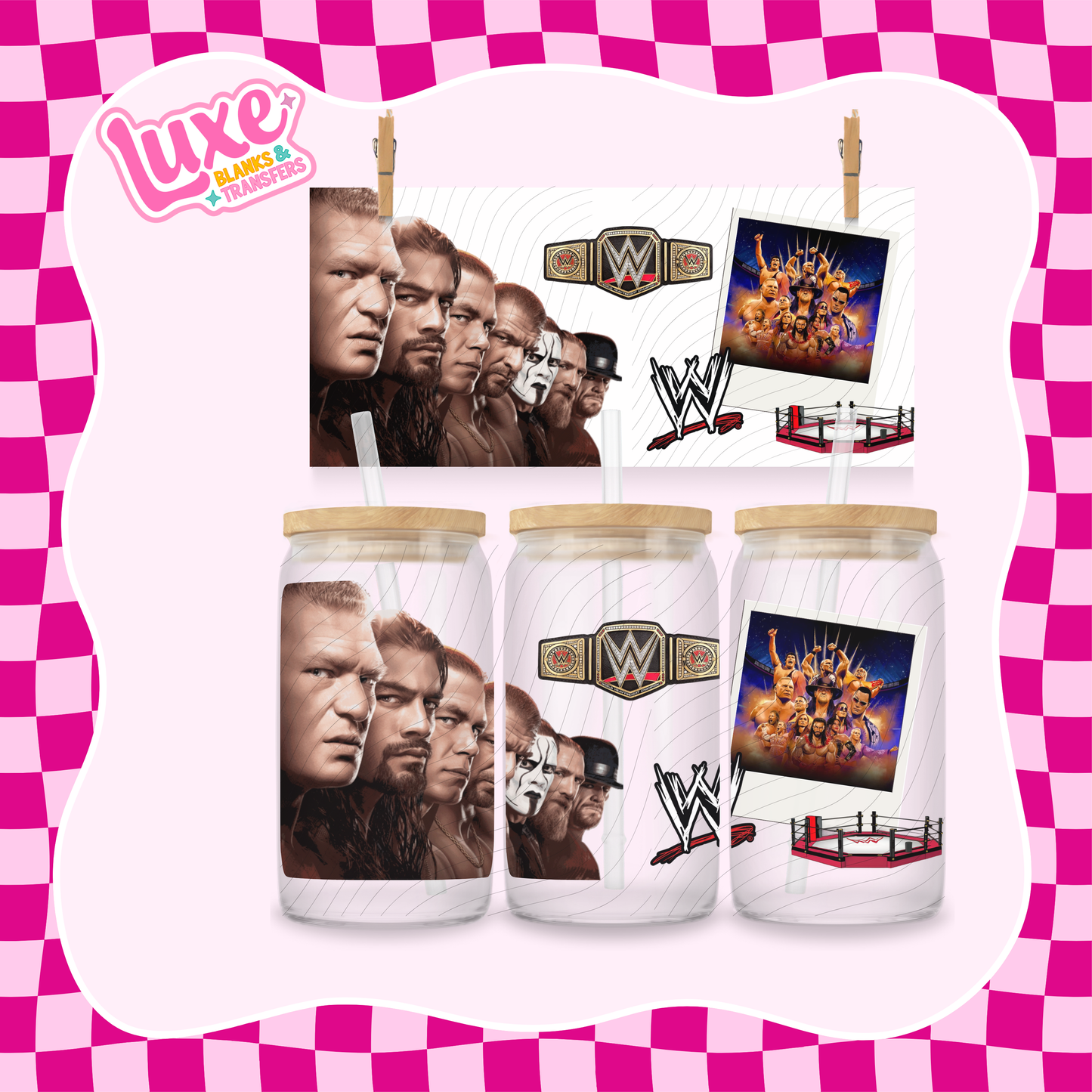 Wrestling | UV DTF Wrap | #1212