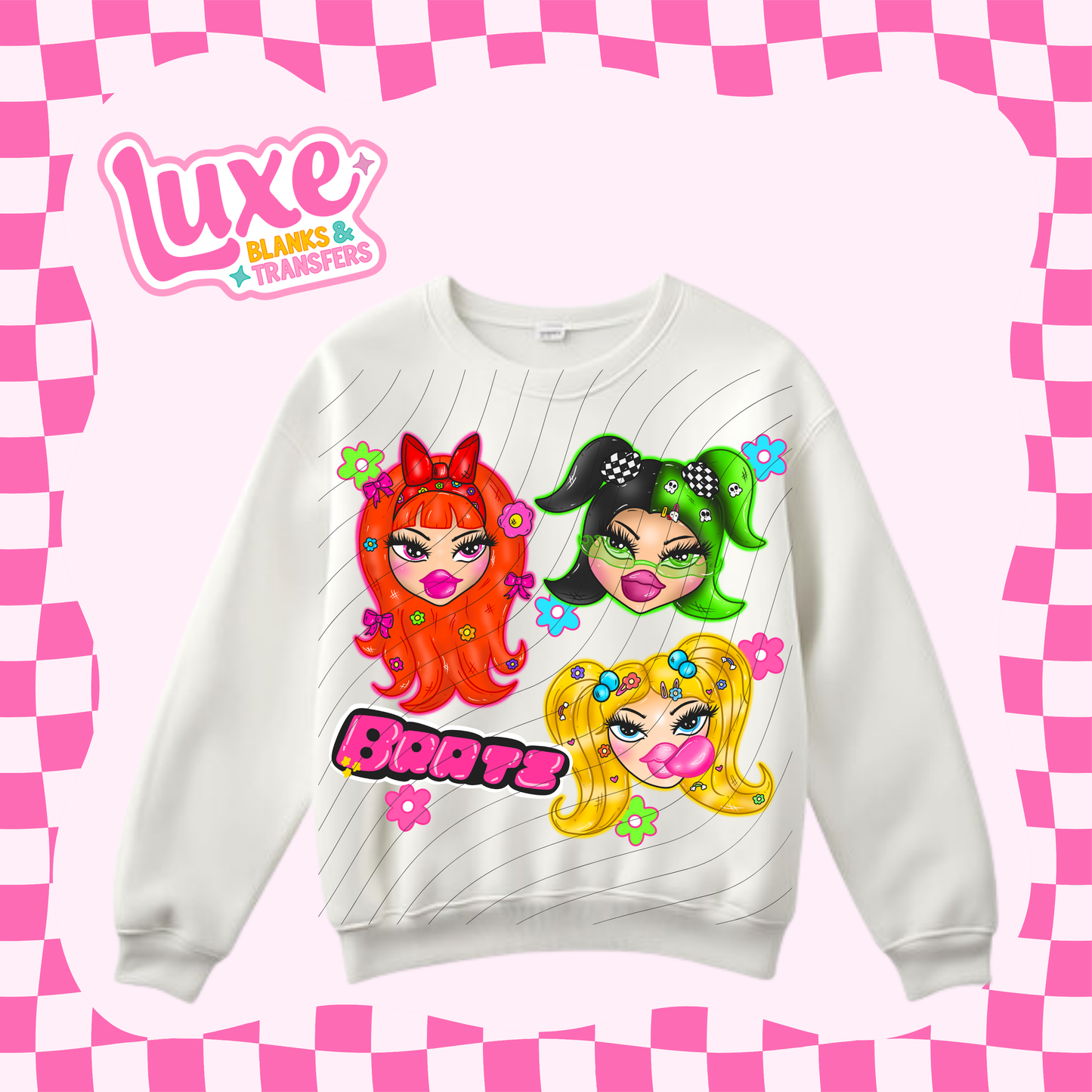 DTF Heat Transfer | Bratz Neon #90 | READY TO SHIP