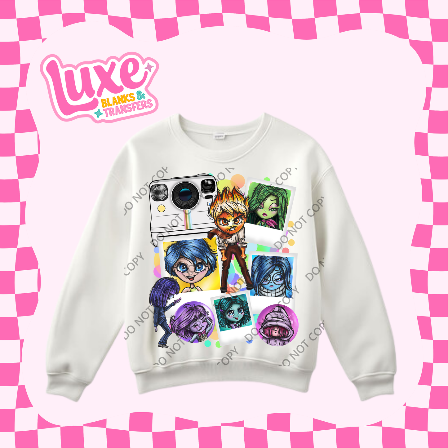 DTF Heat Transfer | Feels Polaroid | #370