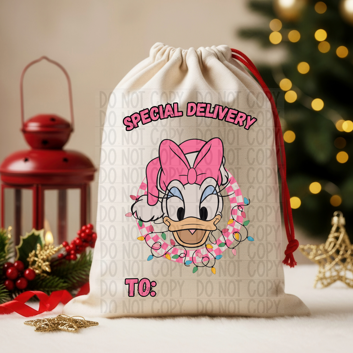 Duck | Santa Sack DTF Heat Transfer | #98