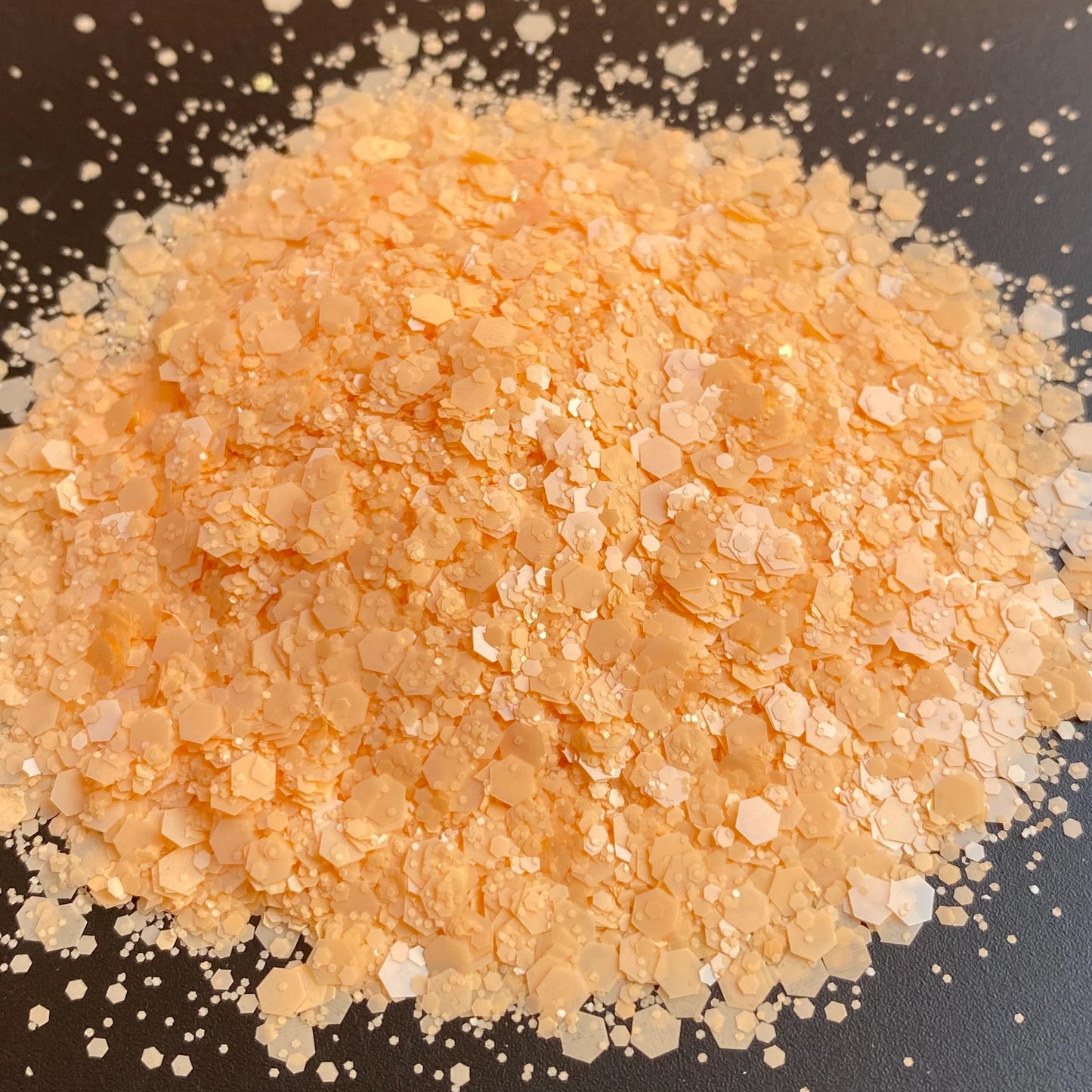 “Cantaloupe” Chunky Glitter (75g pouch)