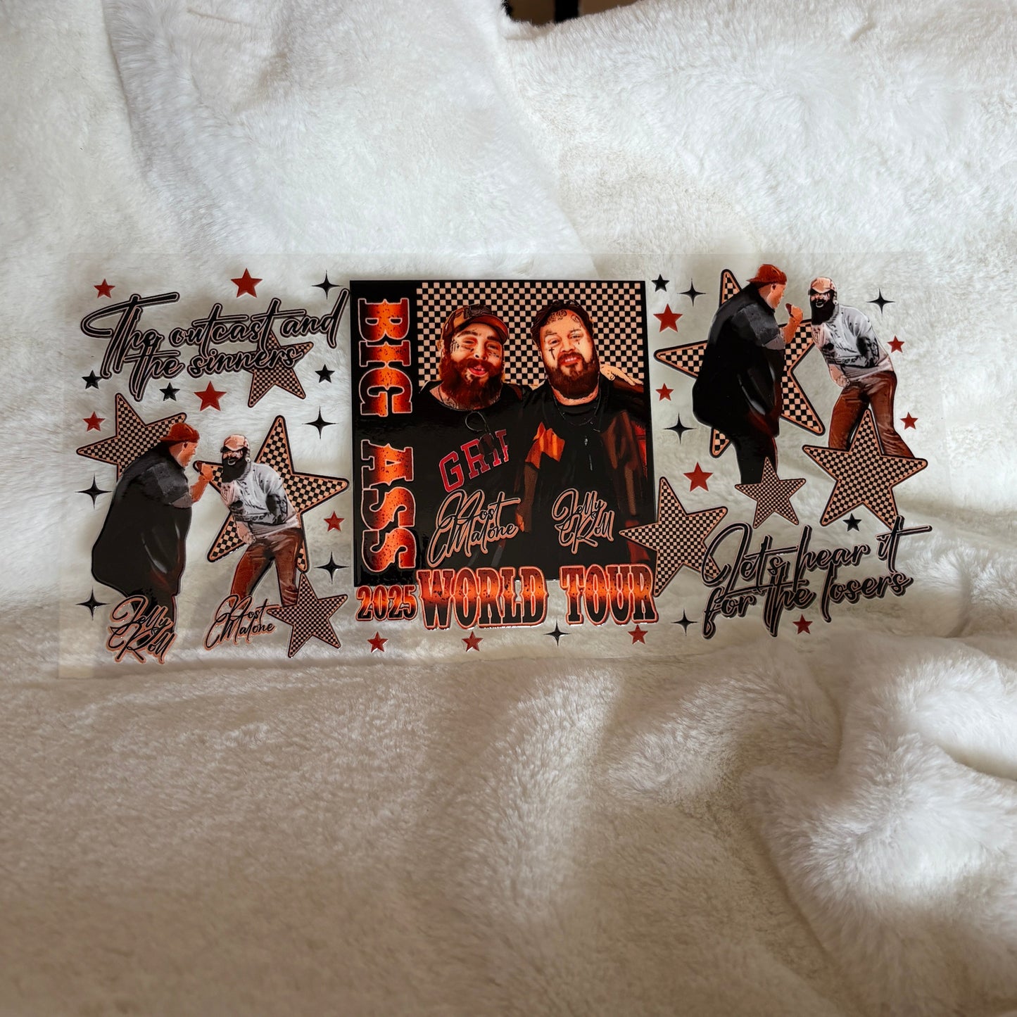 "Jelly & Post" UV DTF Wrap | READY TO SHIP | #R10