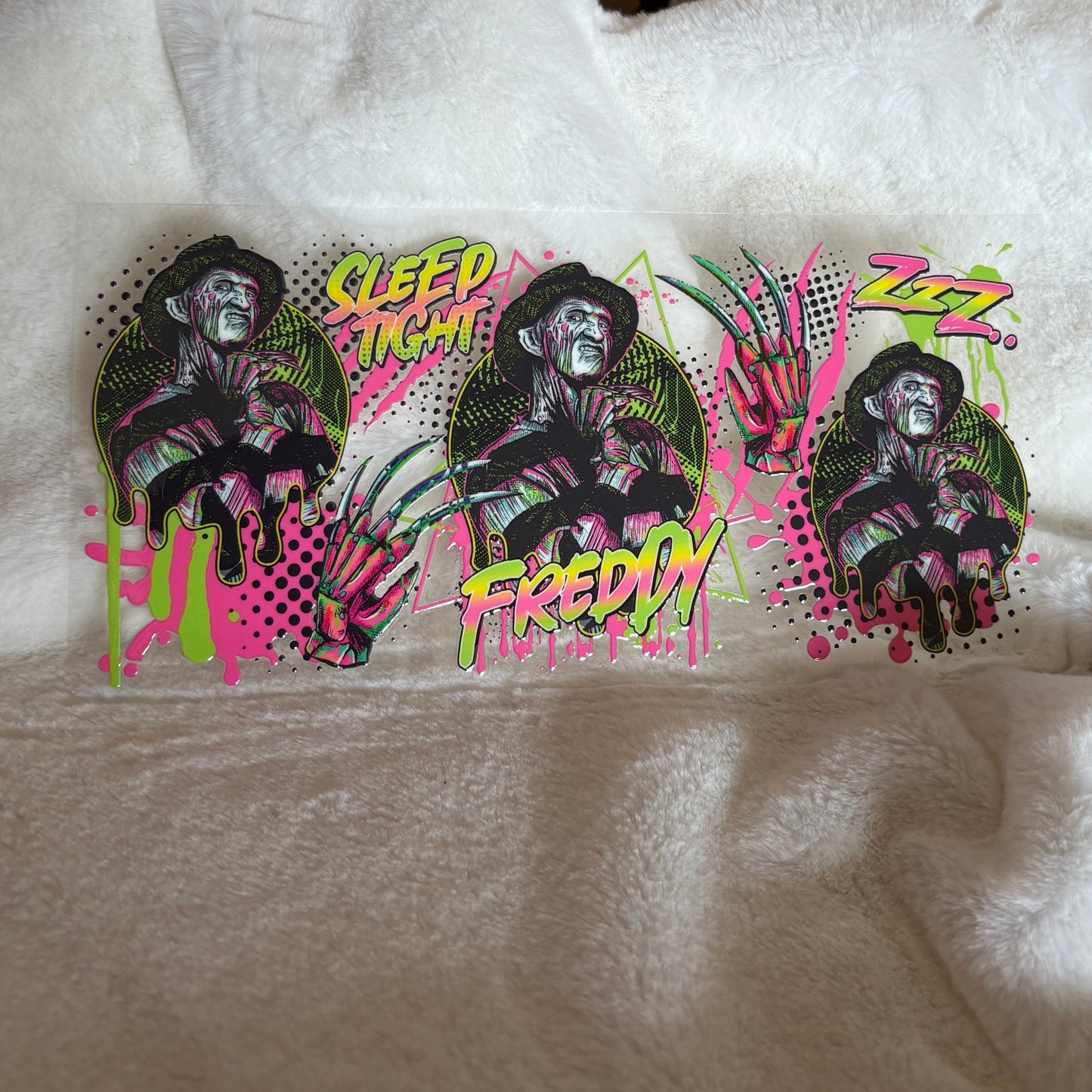 "Freddy Neon" UV DTF Wrap | READY TO SHIP | #R05