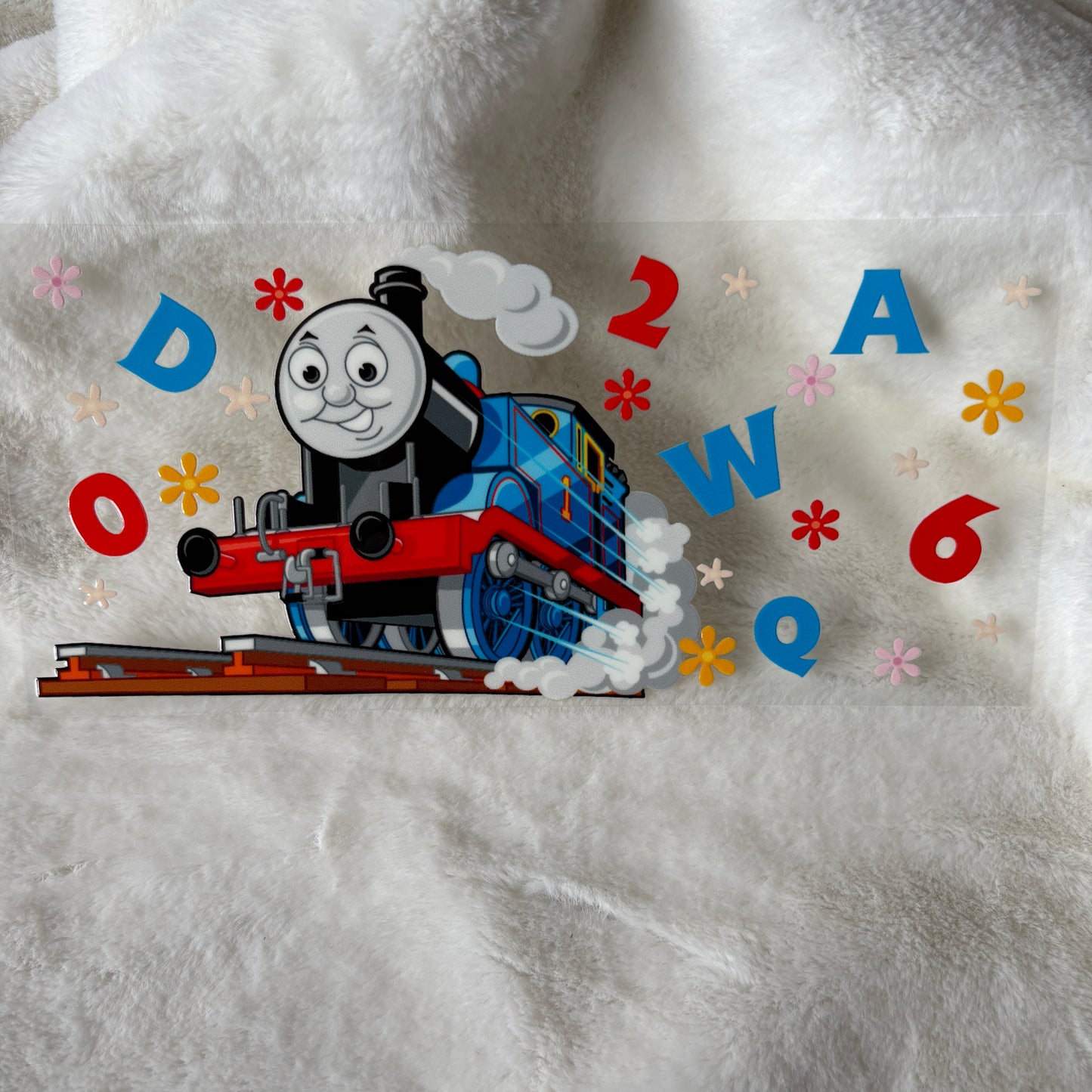 U16oz UV DTF Wrap | "Thomas Train" C139 | READY TO SHIP