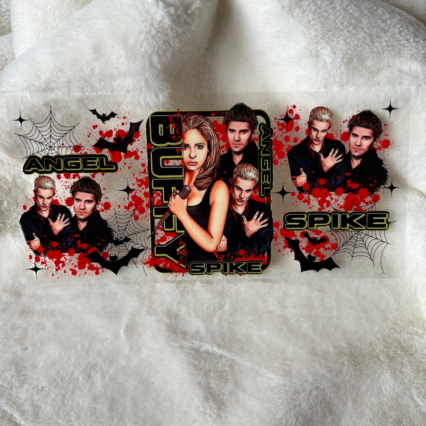 U16oz UV DTF Wrap | "Buffy TV Show" C35A| READY TO SHIP
