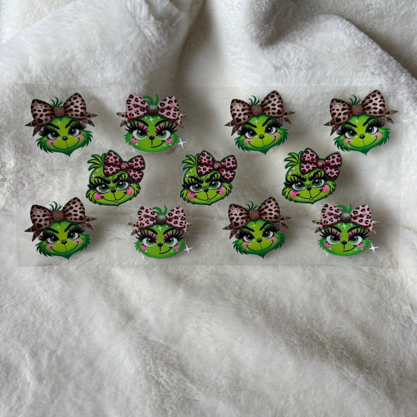 16oz UV DTF Wrap (Double Sided) | "Gr!nch" C170 | READY TO SHIP