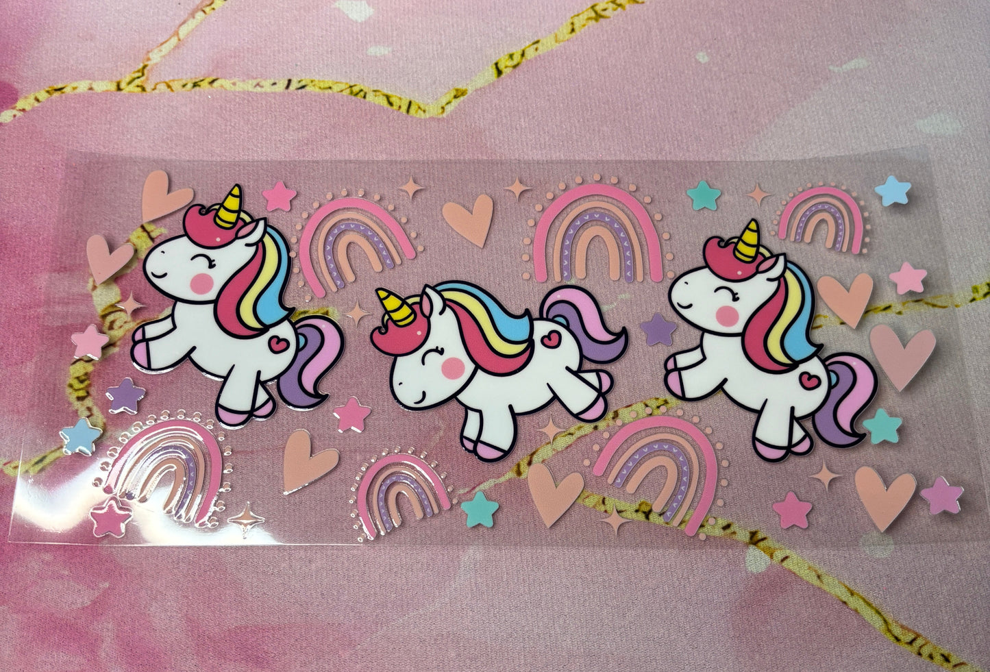 "Unicorn" UV DTF Wrap (C19)
