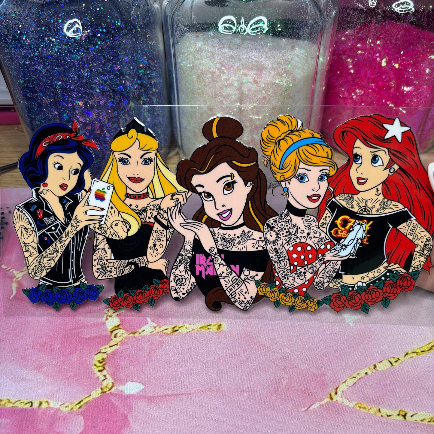 "Tattoo Princesses" UV DTF Wrap (C115)