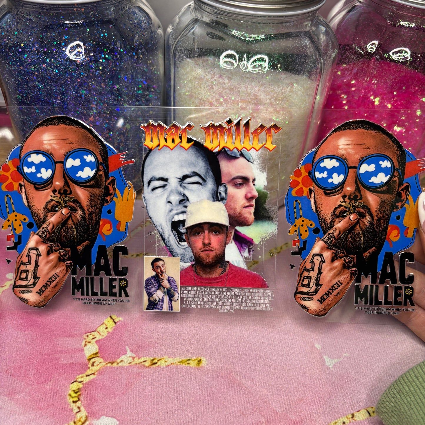 "M Miller" UV DTF Wrap (C117)