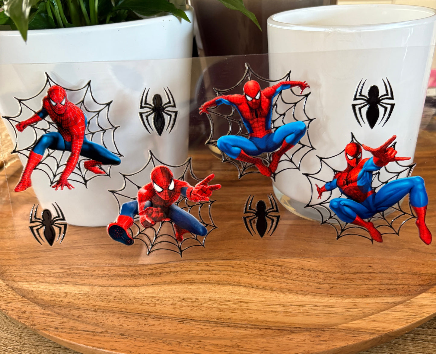 U16oz UV DTF Wrap (Double Sided) | "Spidey" C32 | READY TO SHIP