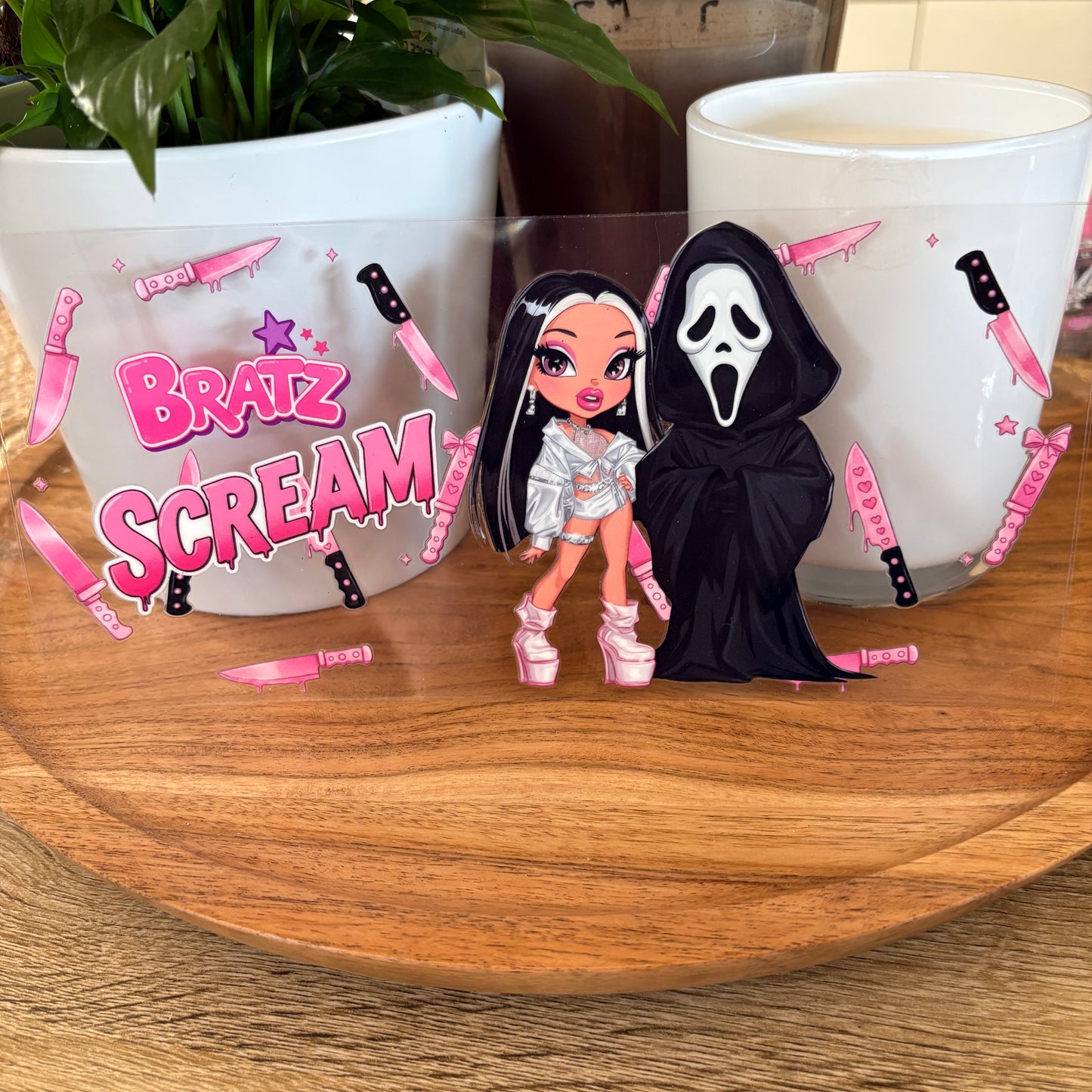 U16oz UV DTF Wrap (Double Sided) | "Brat X Ghosty" C44 | READY TO SHIP