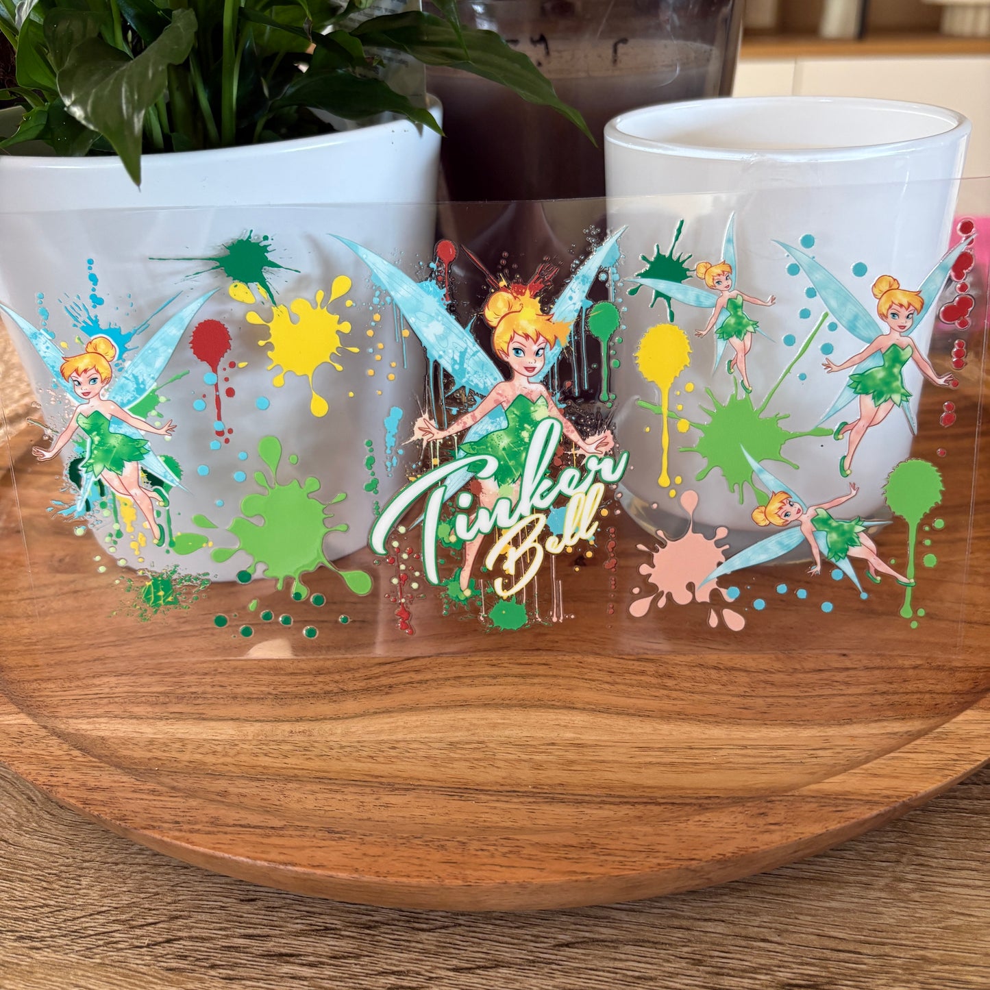 U16oz UV DTF Wrap (Double Sided) | "Tink Splatter" C46 | READY TO SHIP