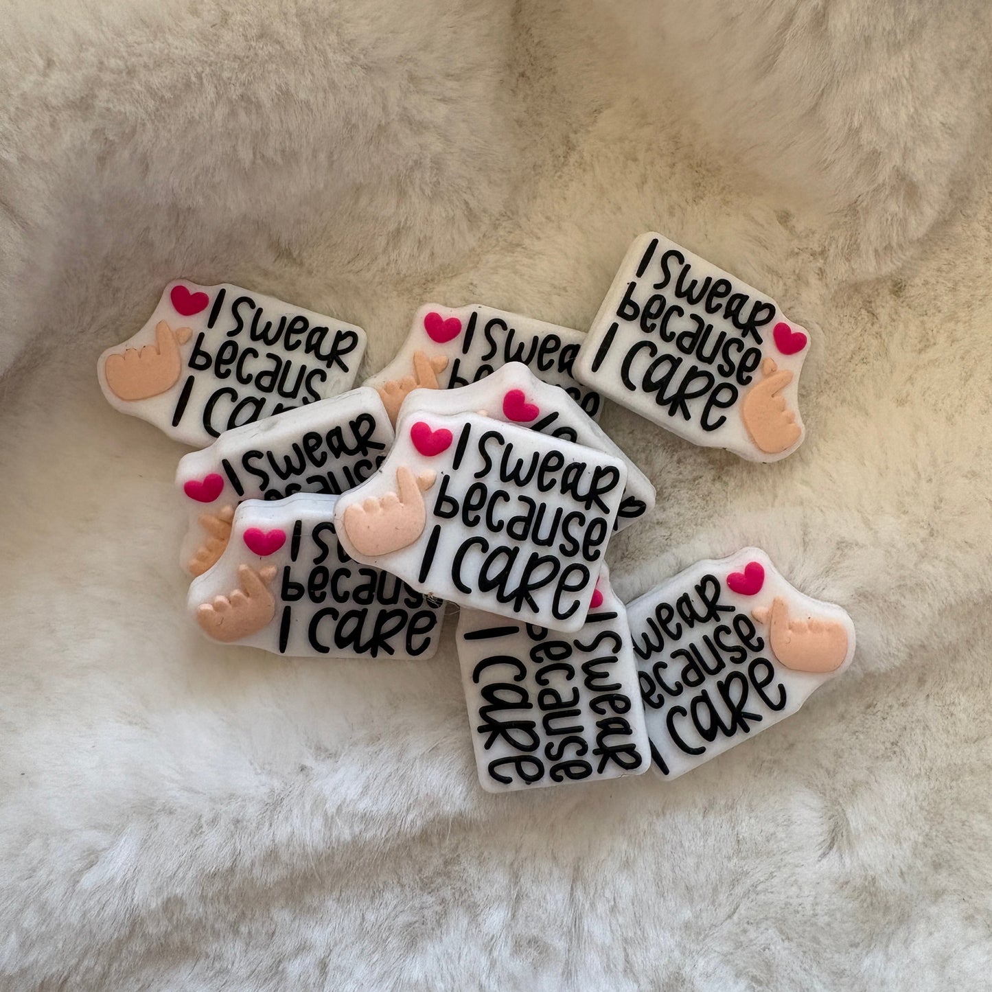 I Swear Because I Care | Focal Bead | #158