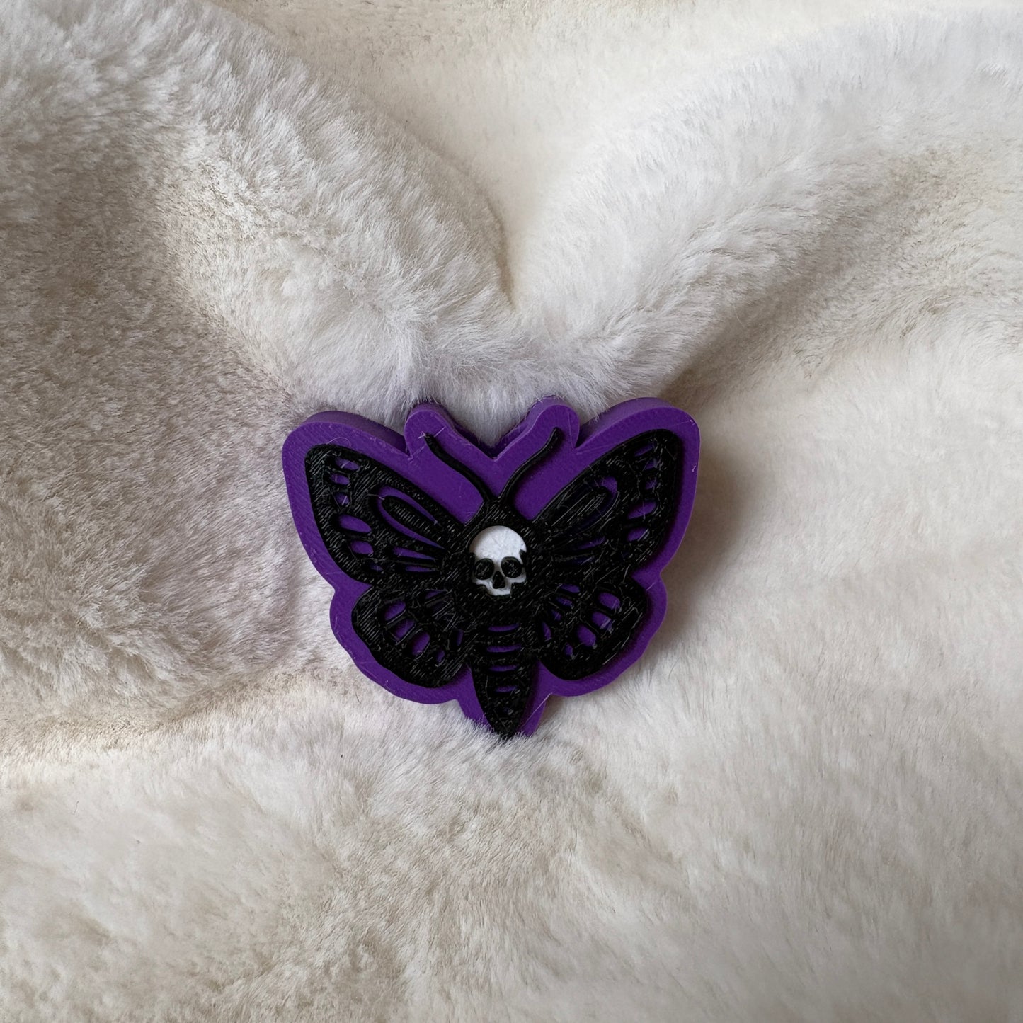 Straw Topper | Spooky Moth