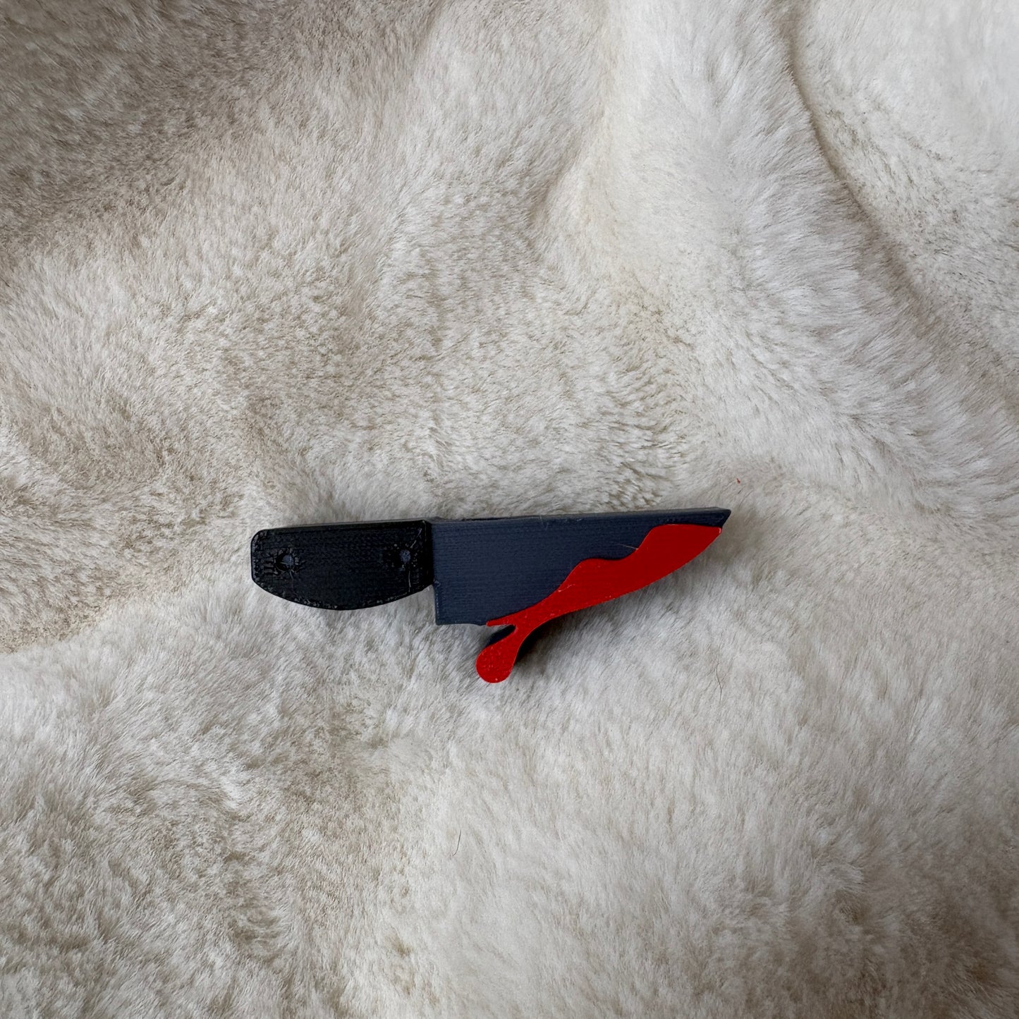 Straw Topper | Red Drip