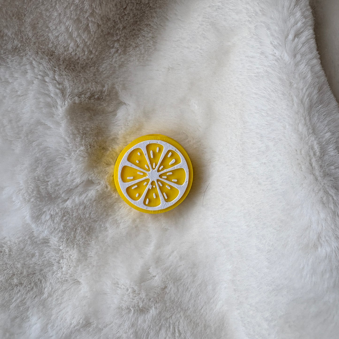 Straw Topper | Lemon