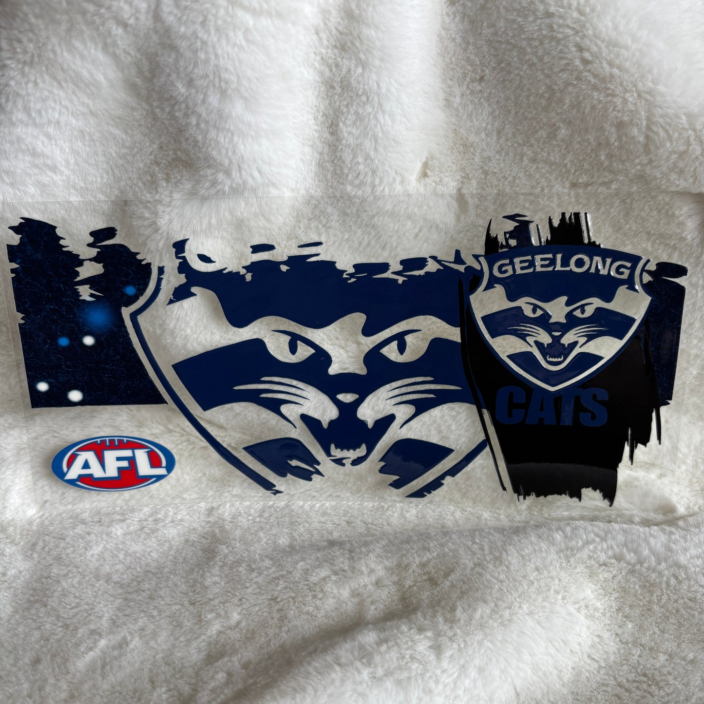 "AFL Cats" UV DTF Wrap (C40)