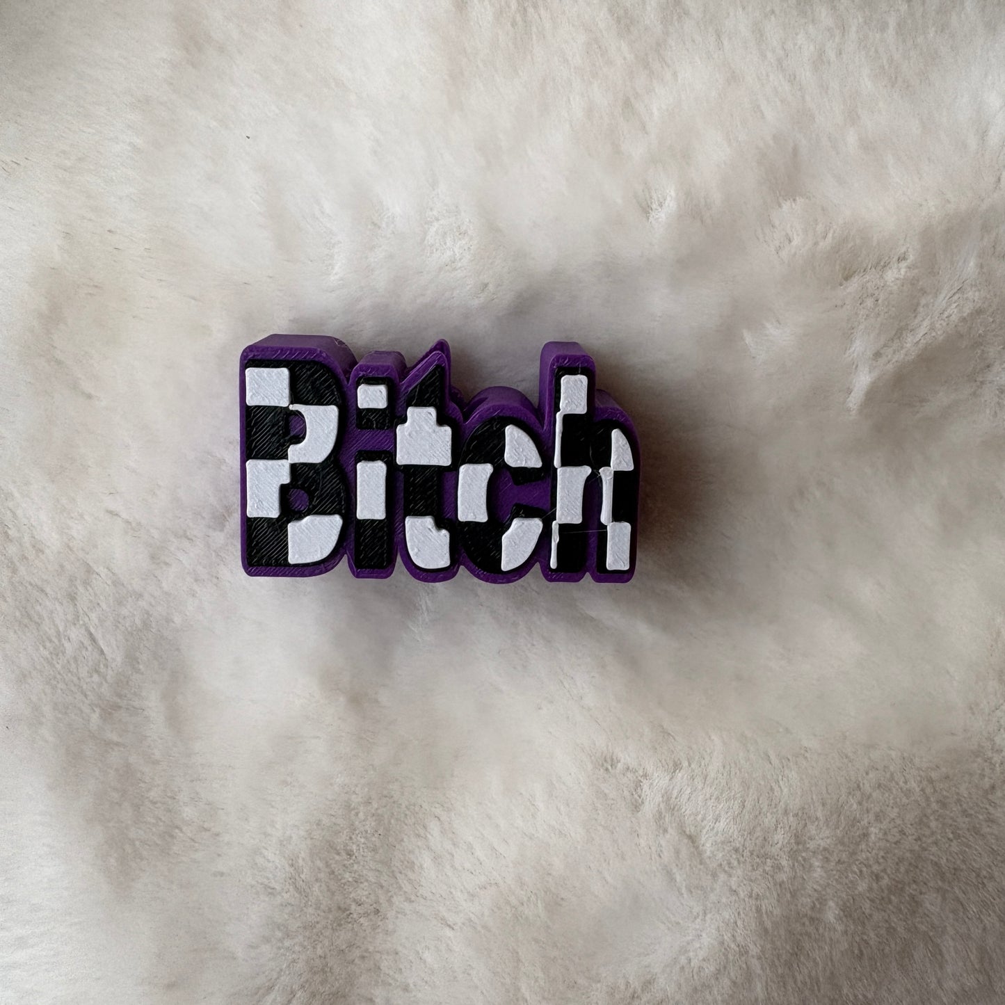 Straw Topper | B*tch