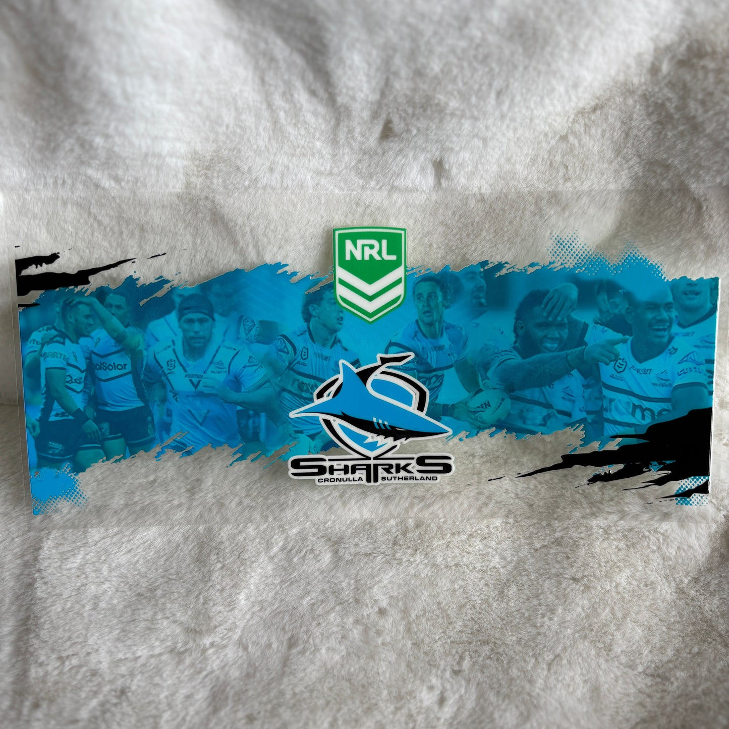 "Sharks" UV DTF Wrap (C46A)