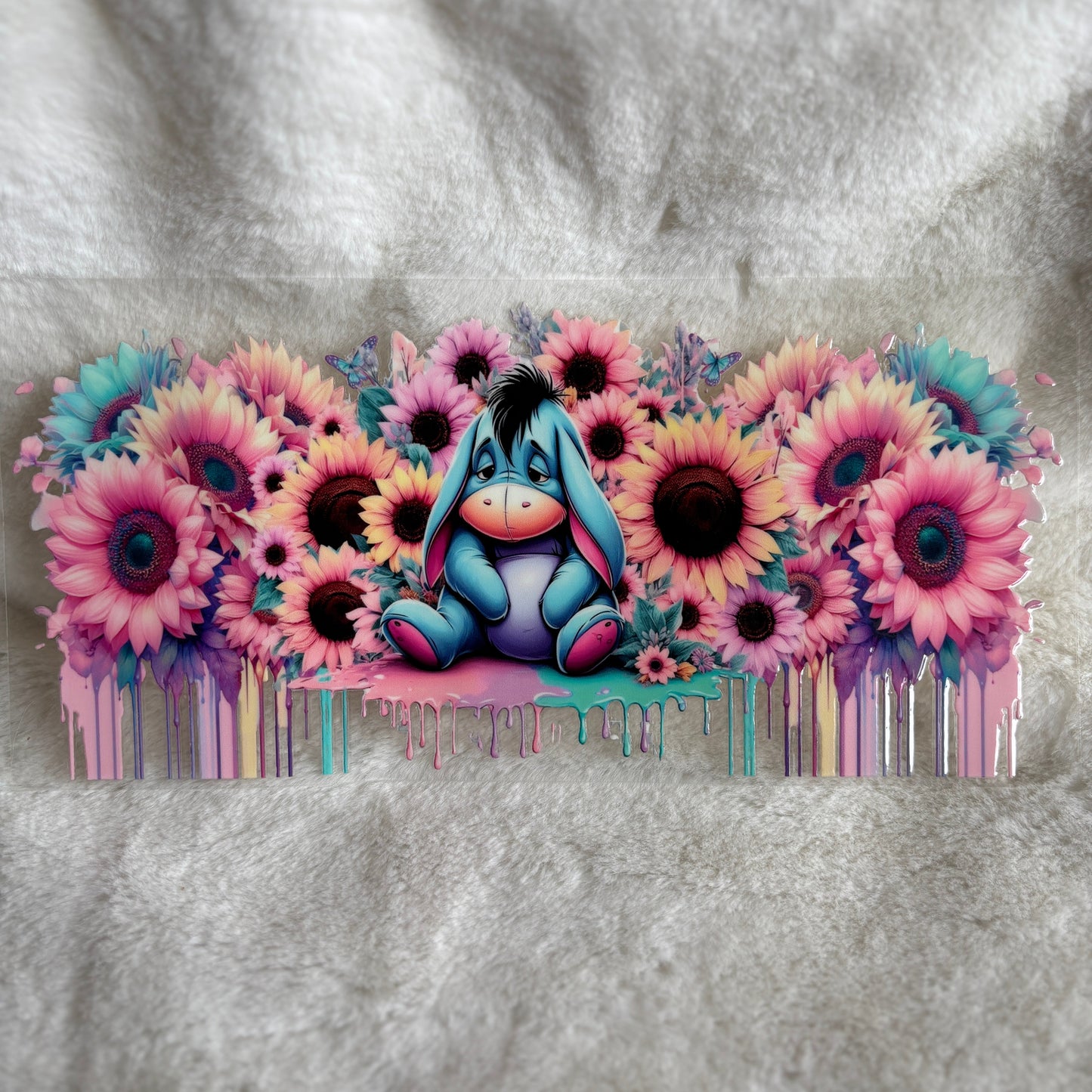 "Donkey Character Drip" UV DTF Wrap (C51A)