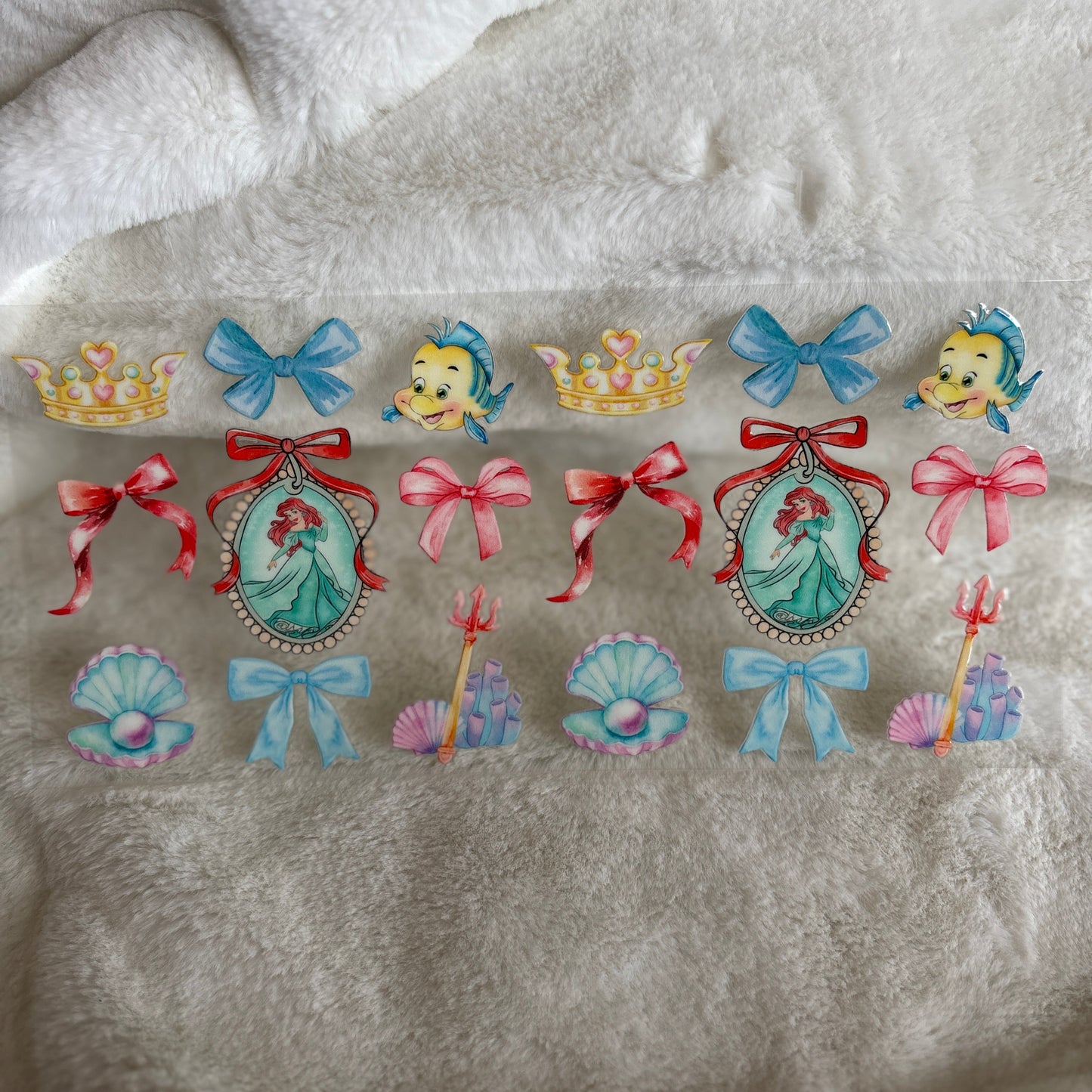 "Cutesy Sea Princess" UV DTF Wrap (C92A)