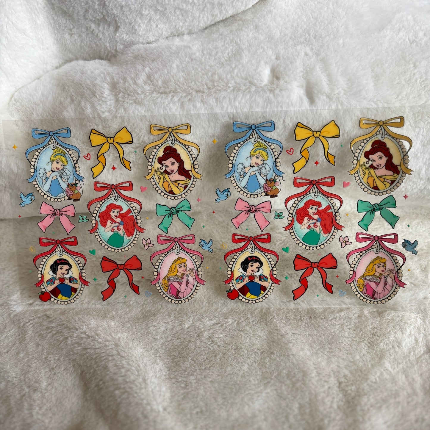 "Cutesy Princesses" UV DTF Wrap (C99A)
