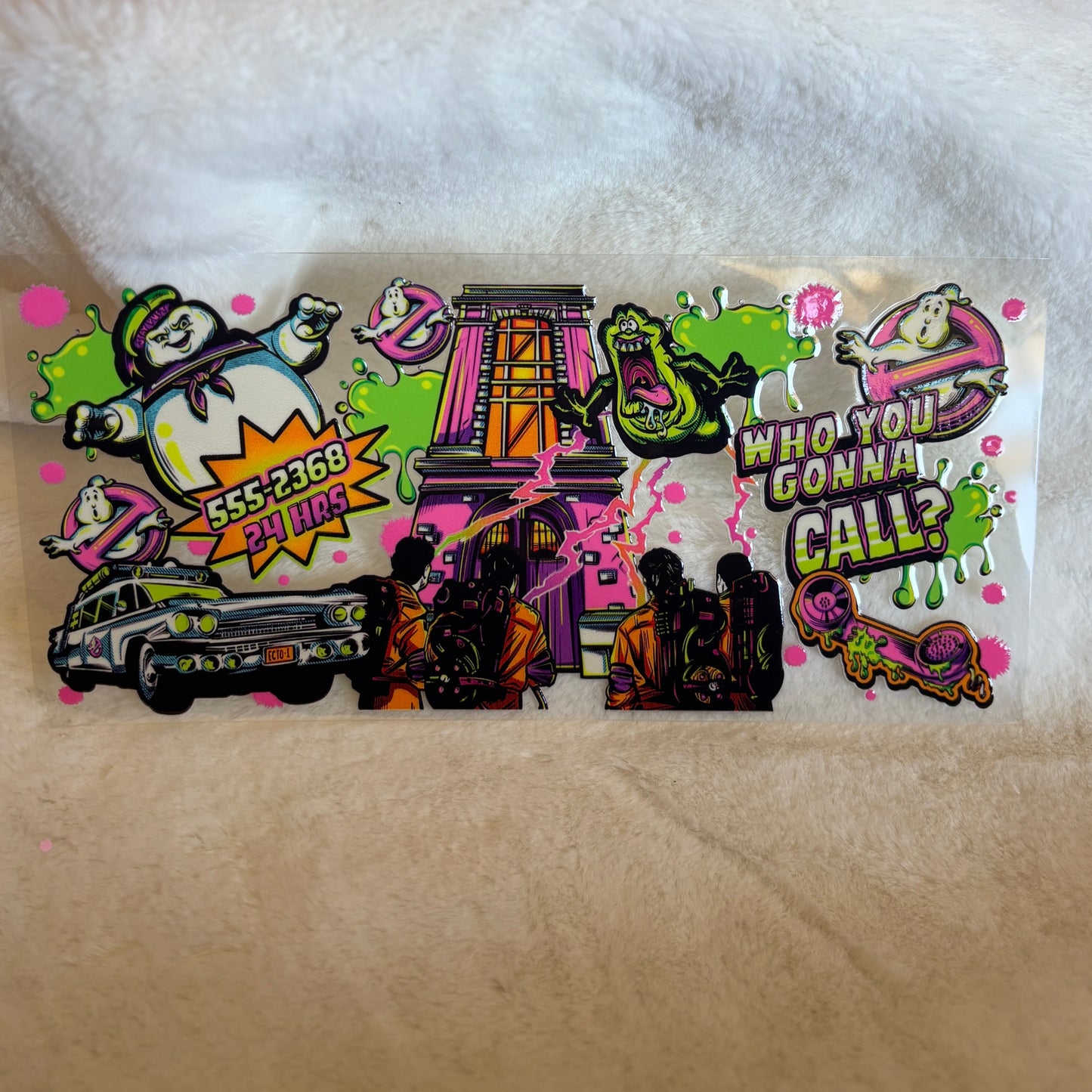 "Ghostbusters" UV DTF Wrap (C23)