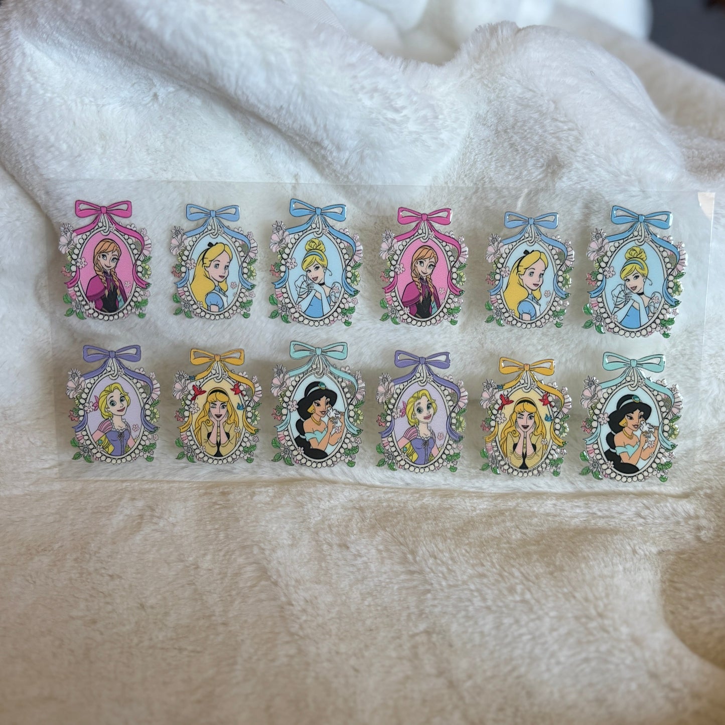 "Princess Frames" UV DTF Wrap (C28)