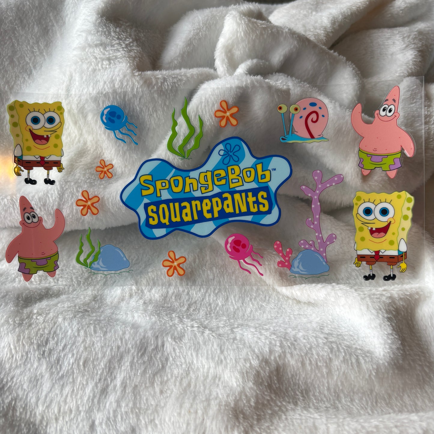 16oz UV DTF Wrap (Double Sided) | Sp0nge Characters