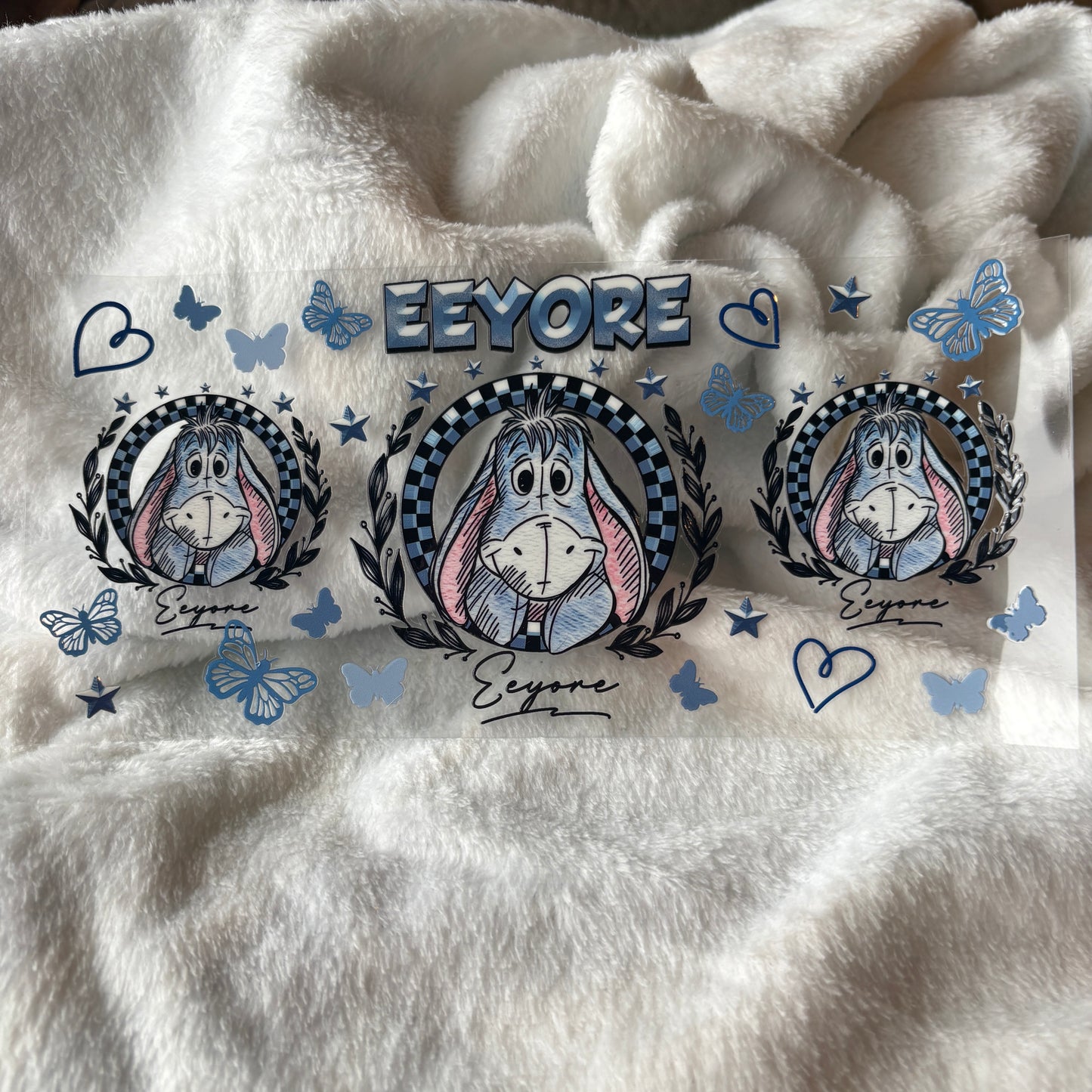 16oz UV DTF Wrap (Double Sided) | Vintage Donkey Character