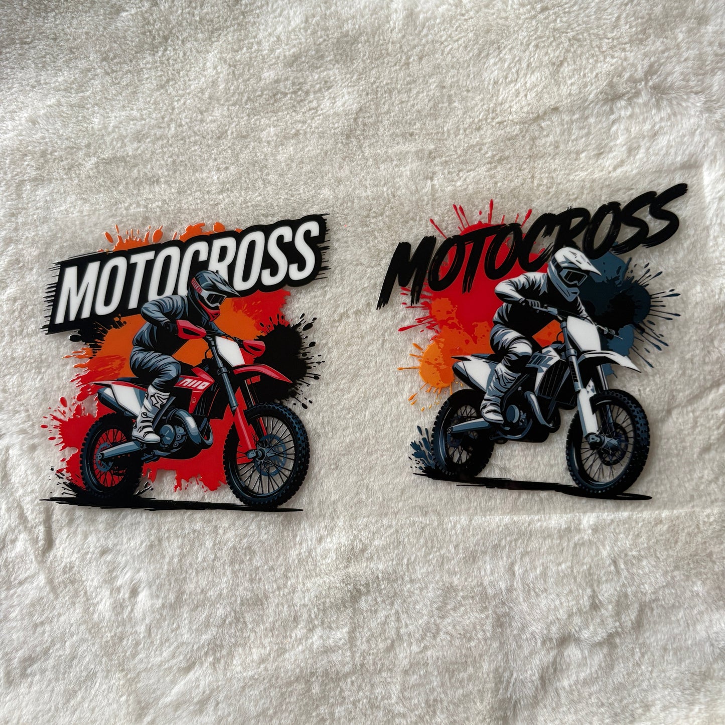 16oz UV DTF Wrap (Double Sided) | Ready To Ship | Moto Cross