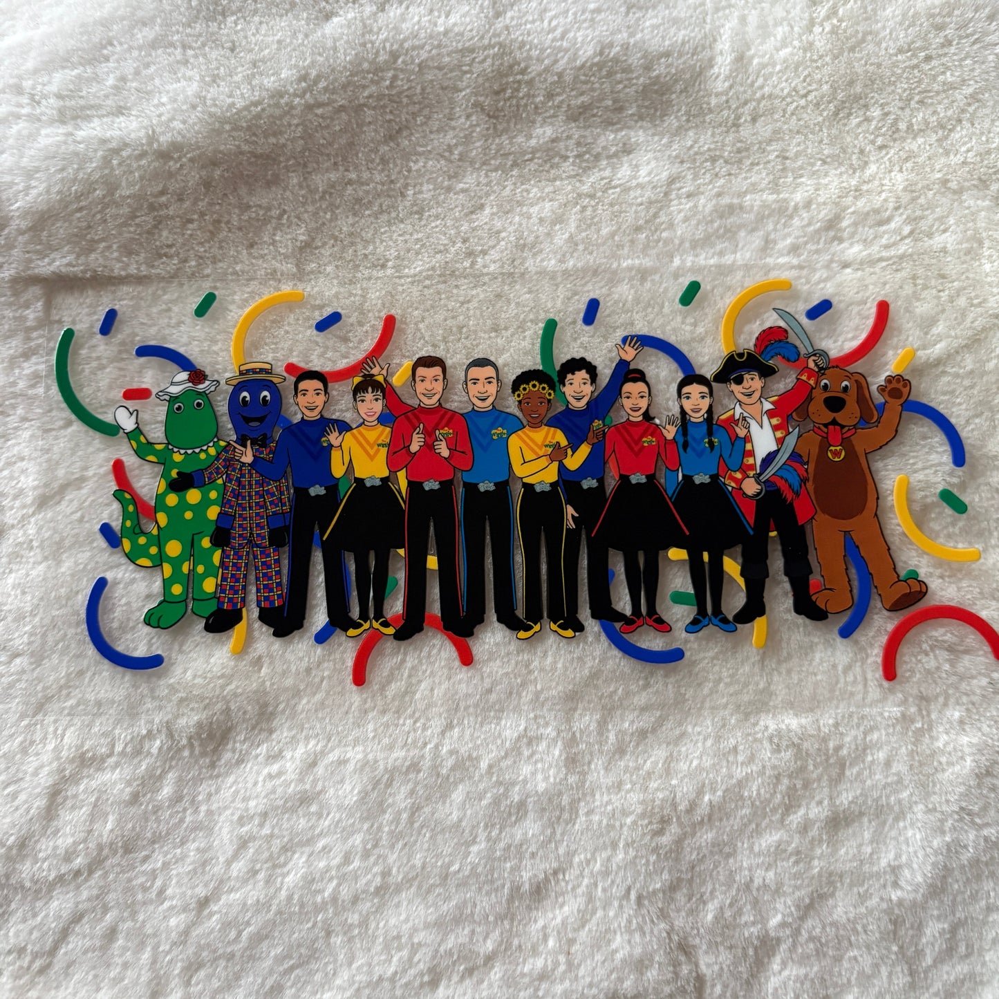 16oz UV DTF Wrap (Double Sided) | Ready To Ship | W1gll3 Confetti